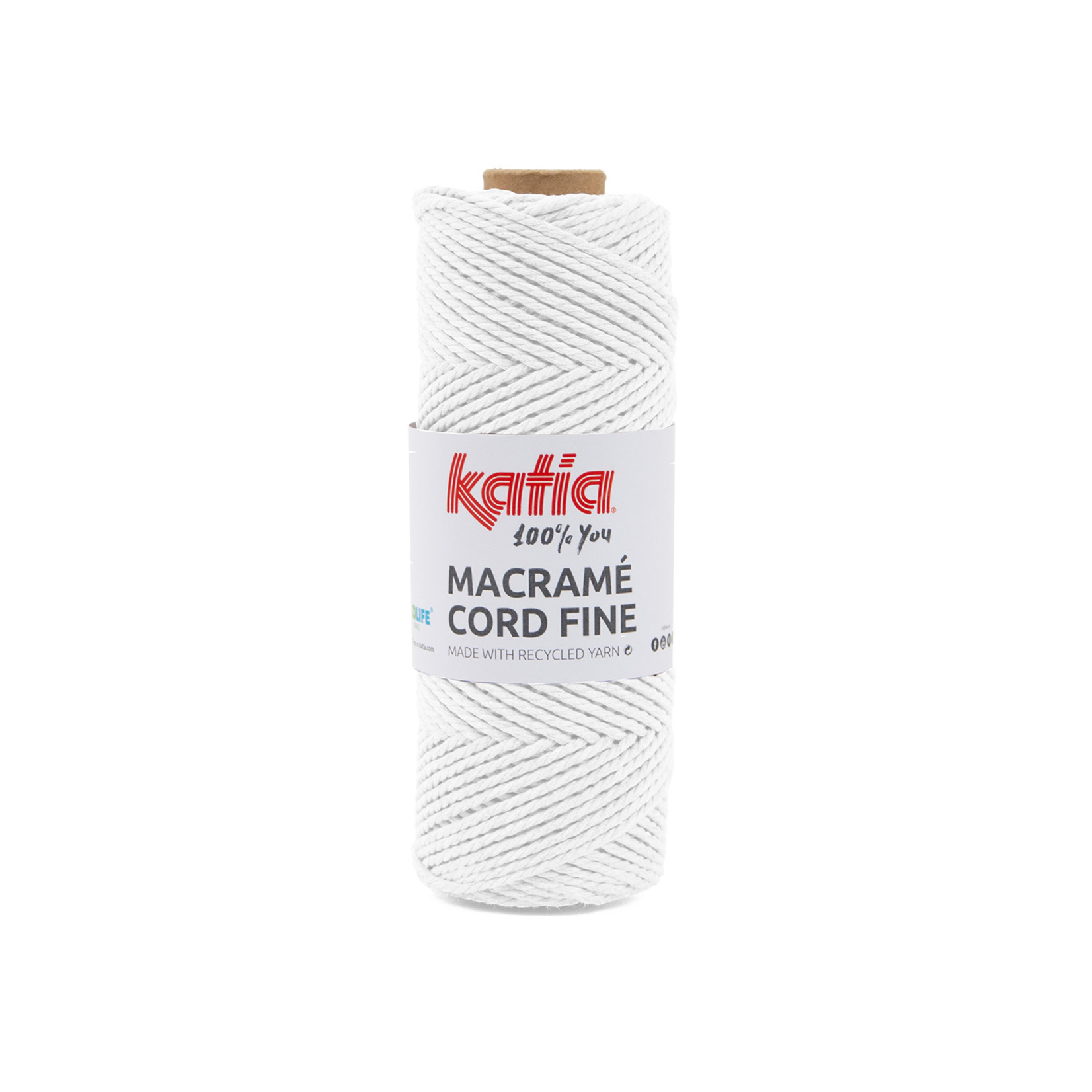 Katia Macramé Cord Fine 200 Wit