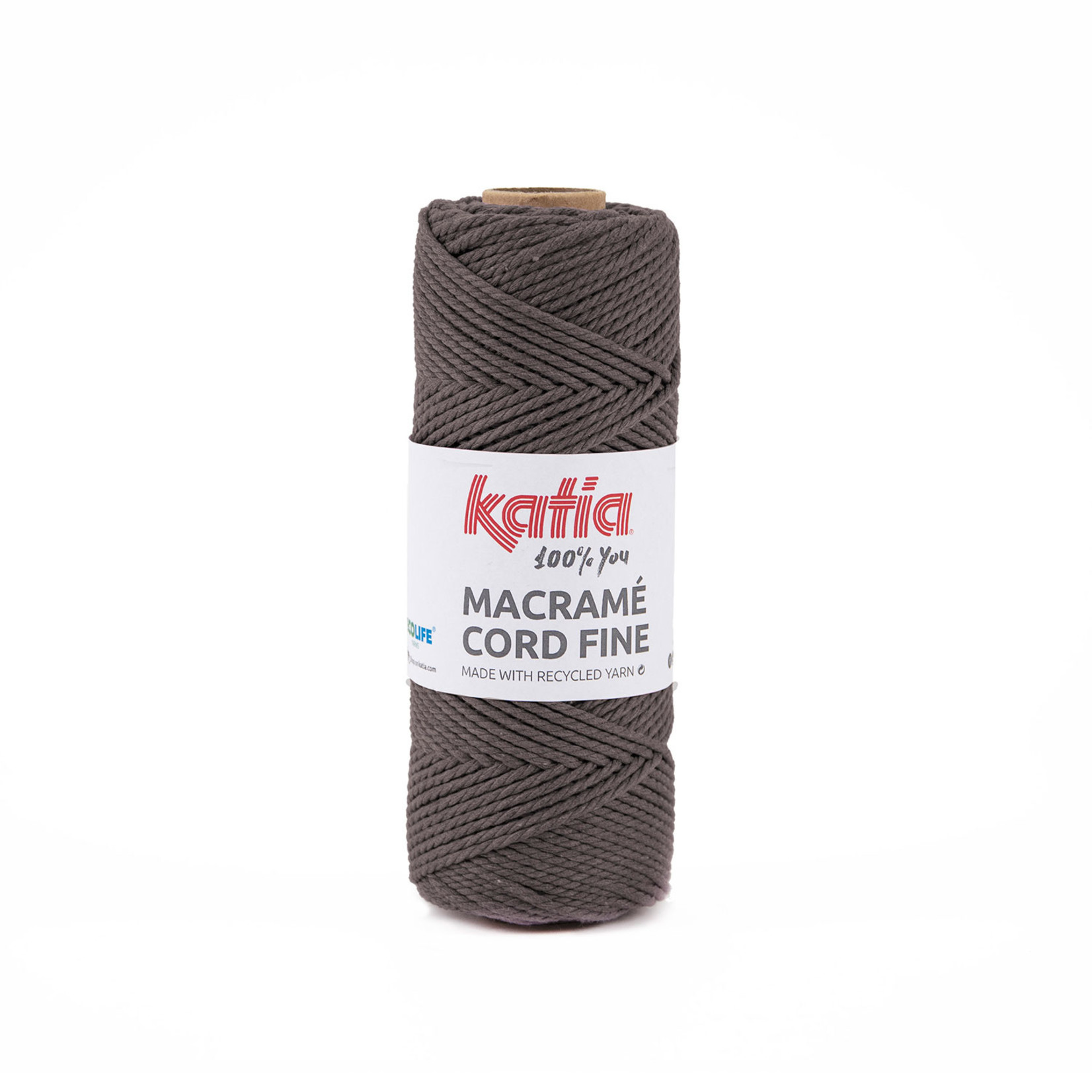 Katia Macramé Cord Fine 204 Bleekbruin