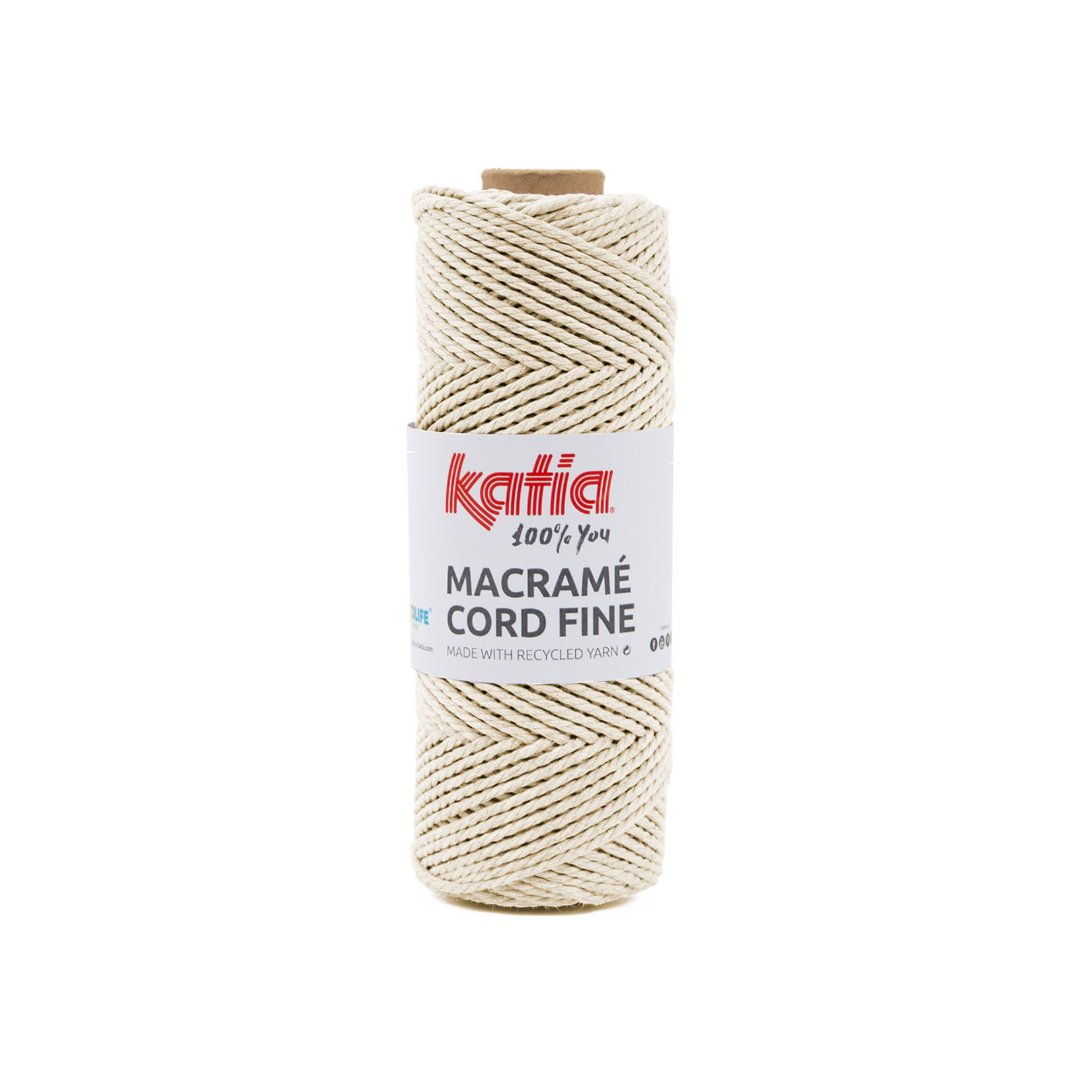 Katia Macramé Cord Fine 206 Ecru