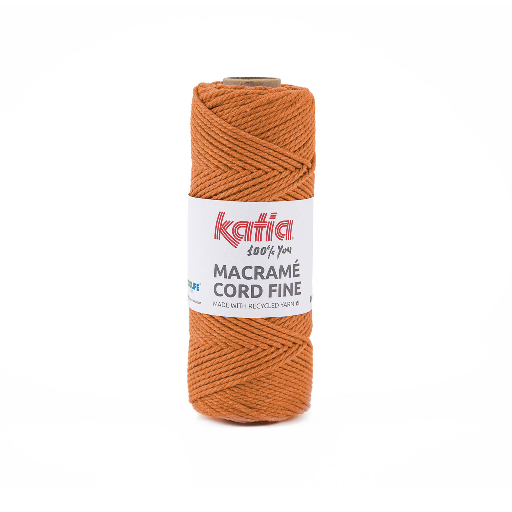 Katia Macramé Cord Fine 209 Pasteloranje