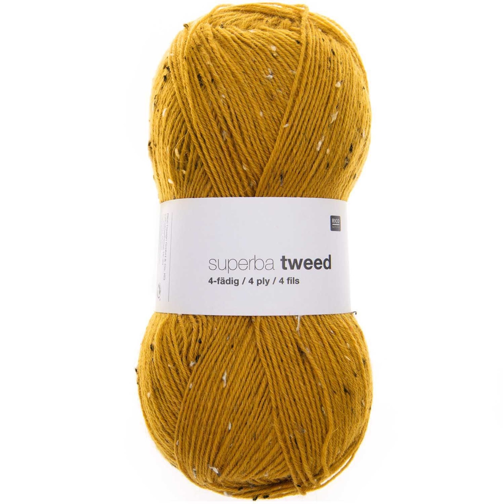 Rico Suberba Tweed 4 Mustard