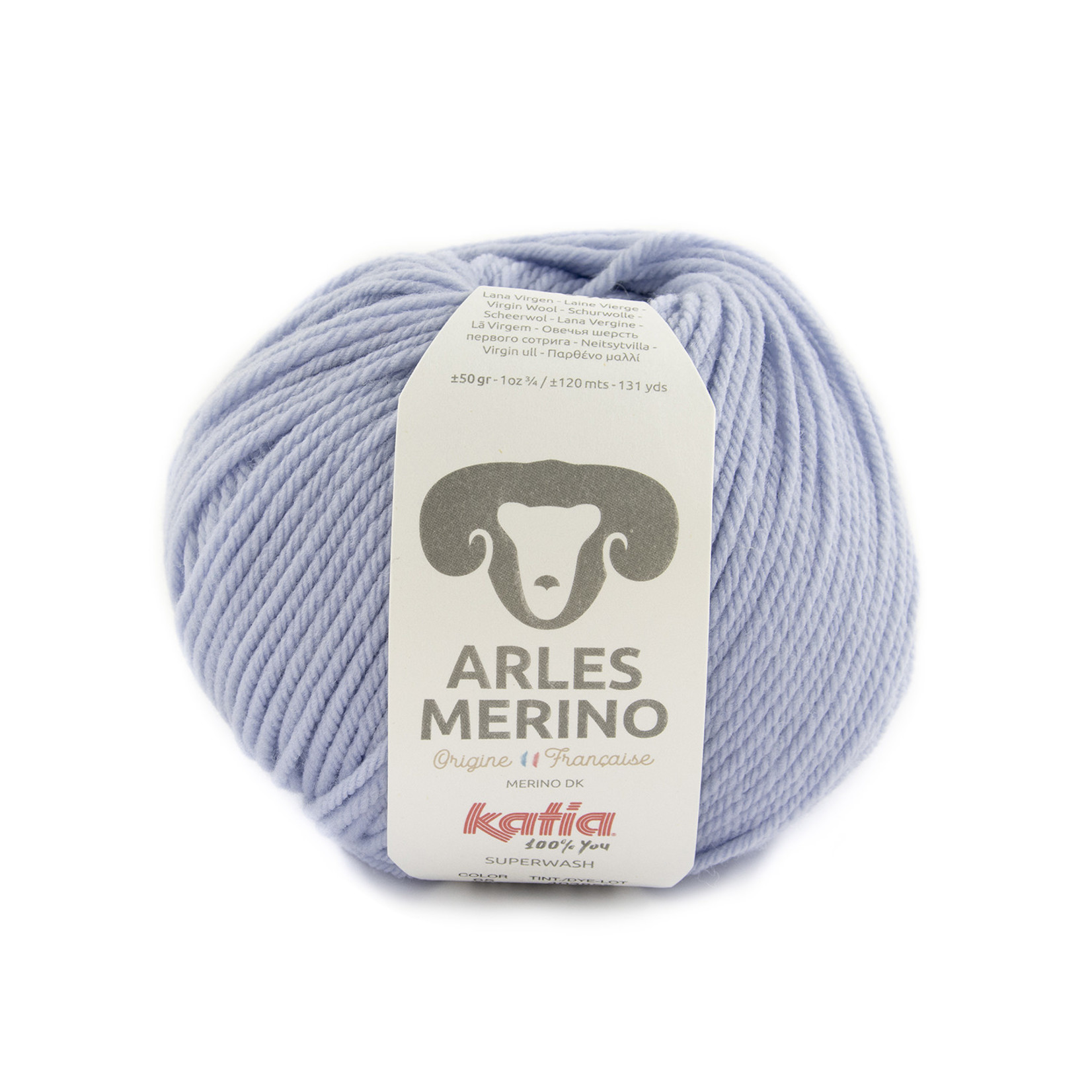 Katia Arles Merino 65 Licht hemelsblauw