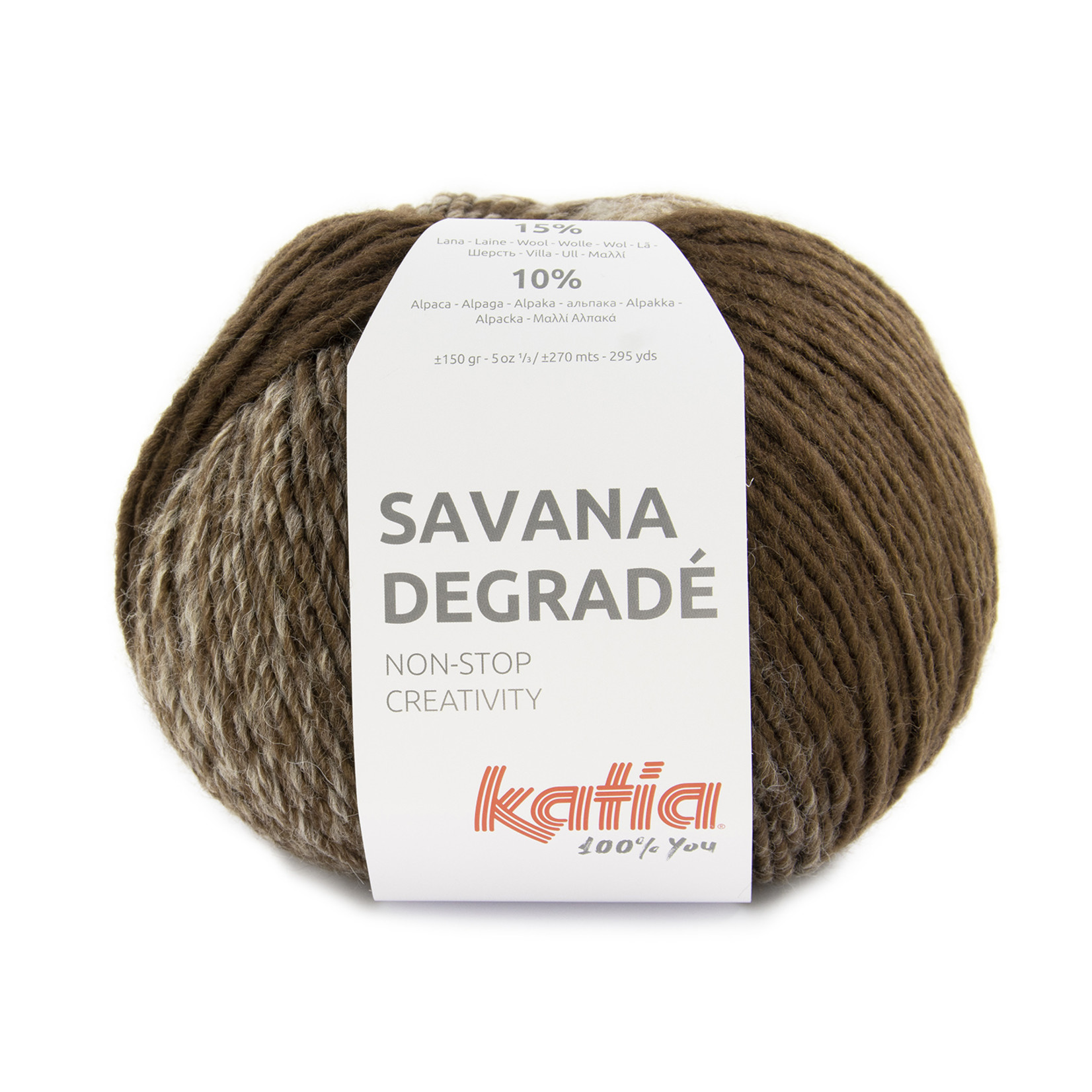 Katia Savana Dégradé 106 Beige-Grijs-Bruin