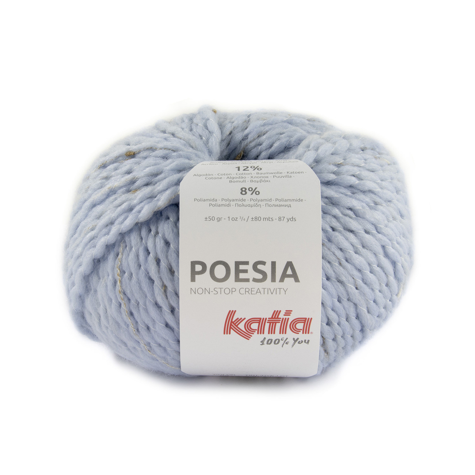 Katia Poesia 53 Pastelblauw