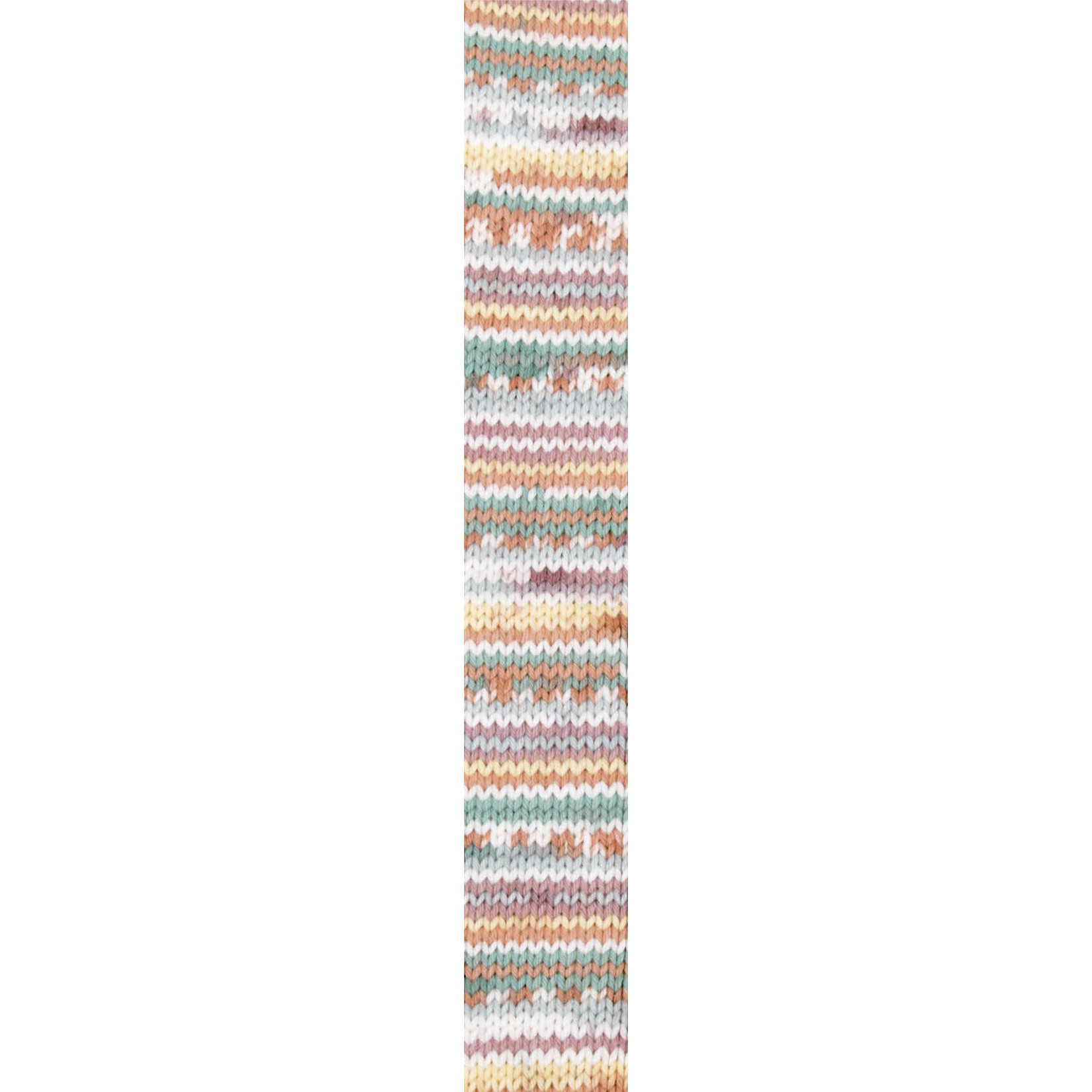 Katia Baby Jacquard 93 Turquoise-Zalmroze-Geel