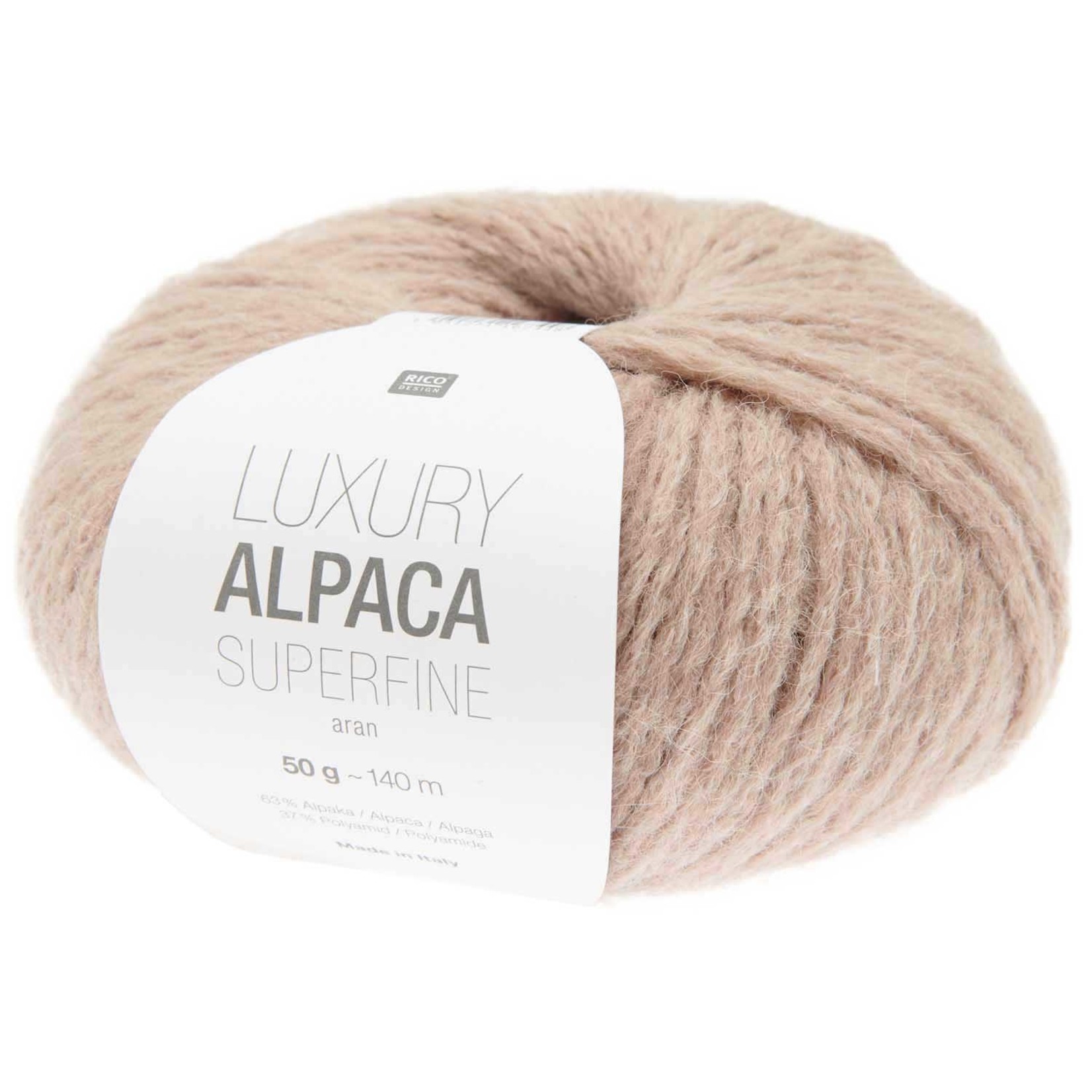 Rico Luxury Alpaca Superfine Aran 22 Camel