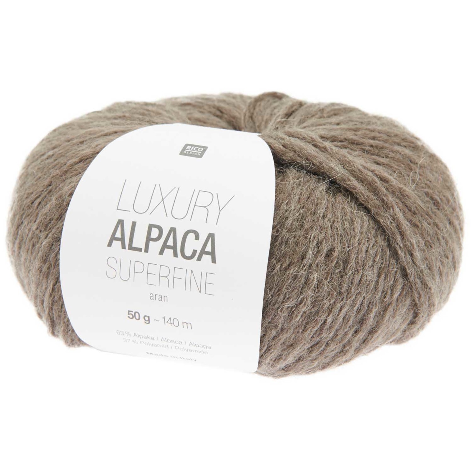 Rico Luxury Alpaca Superfine Aran 23 Taupe