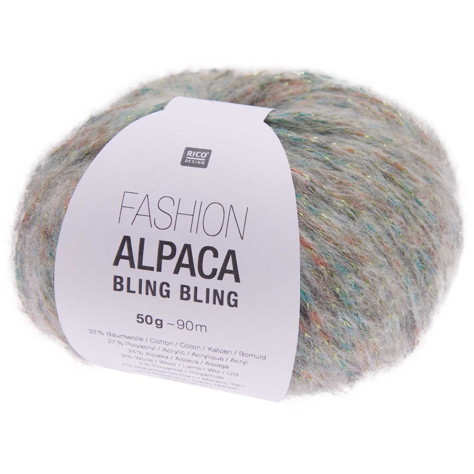 Rico Fashion Alpaca Bling Bling 003 Mint