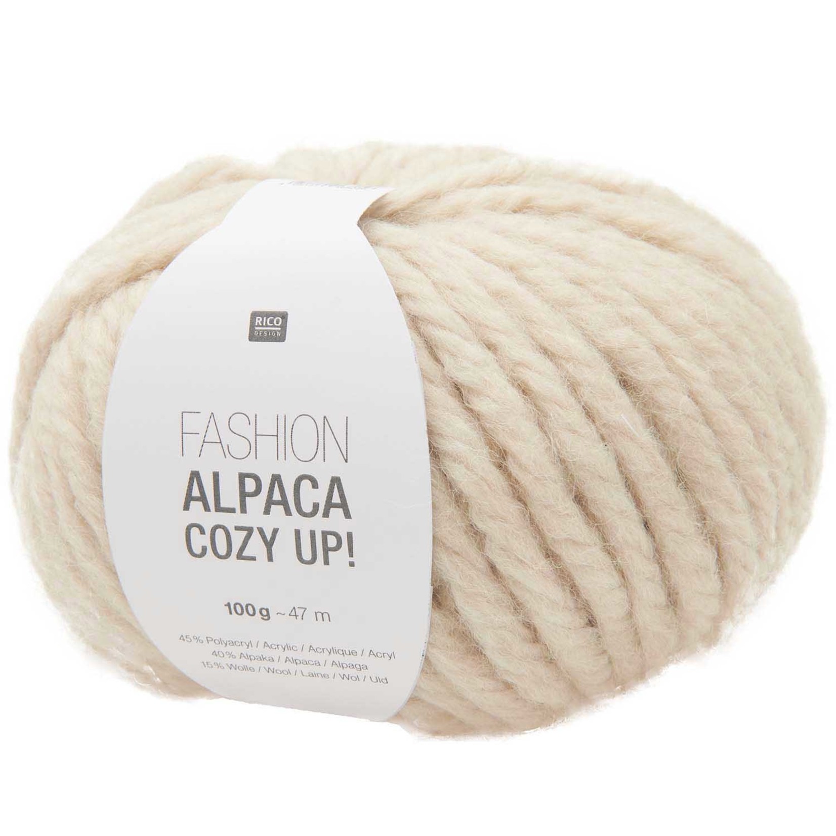 Rico Fashion Alpaca Cosy Up 7 Oat Flake