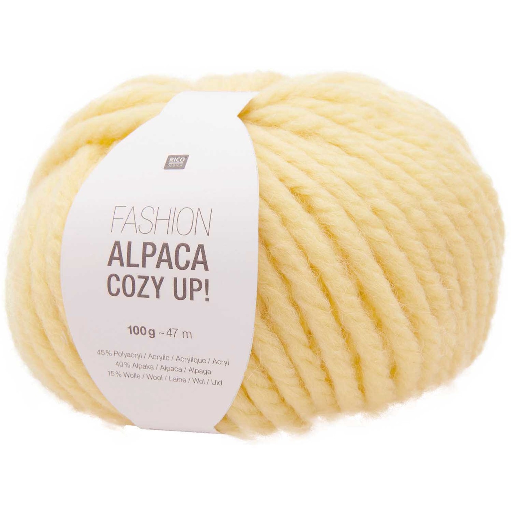 Rico Fashion Alpaca Cosy Up 8 Vanilla