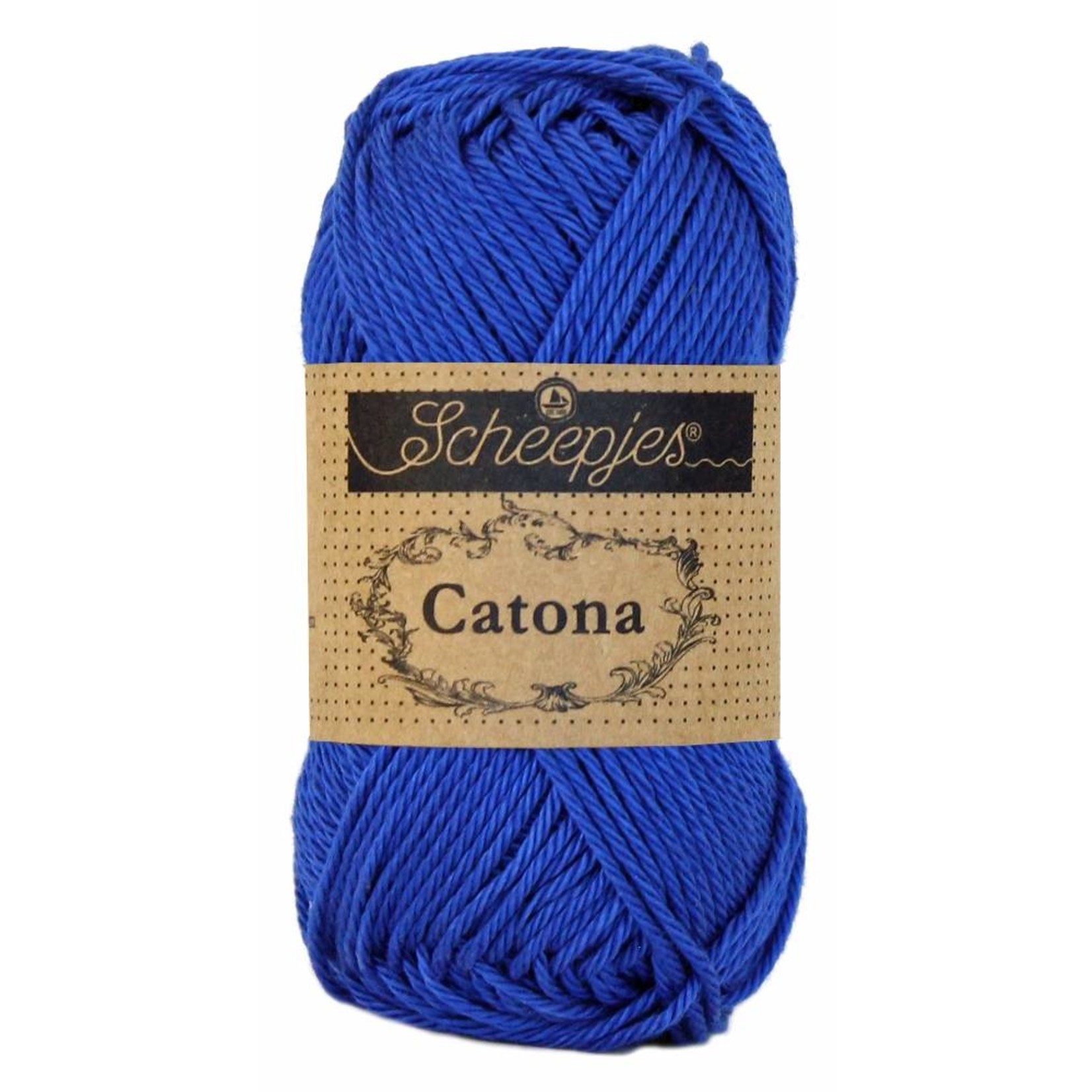 Scheepjes Catona 50 201 Electric Blue