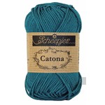 Scheepjes Catona 50 - 400 - Petrol Blue