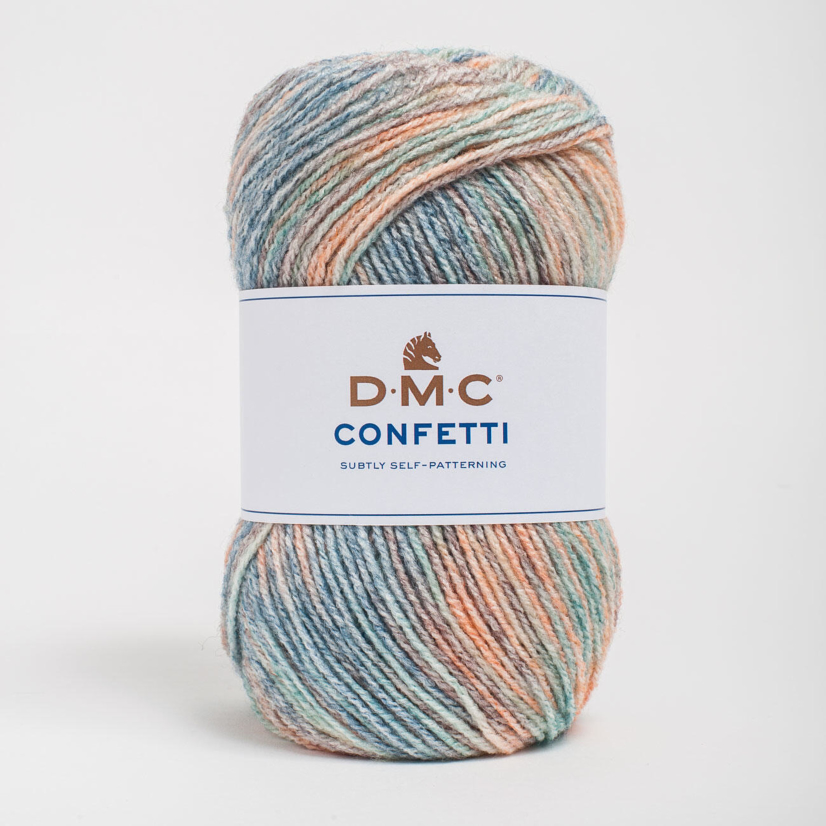 DMC Confetti 551 Blauw-Oker