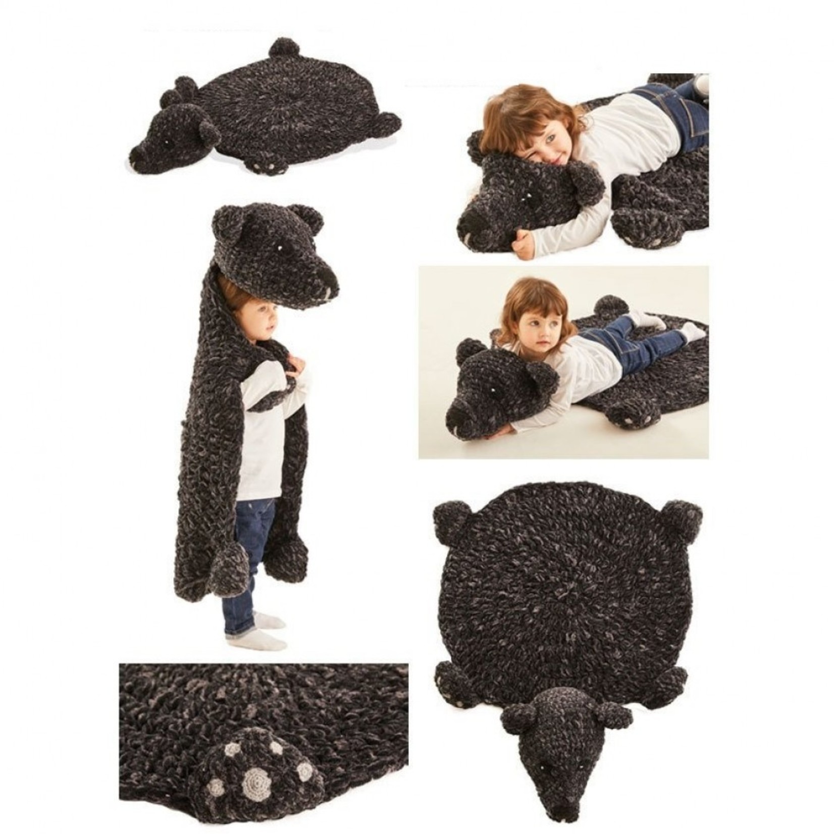 DMC Super Happy Chenille 150 Lichtgrijs
