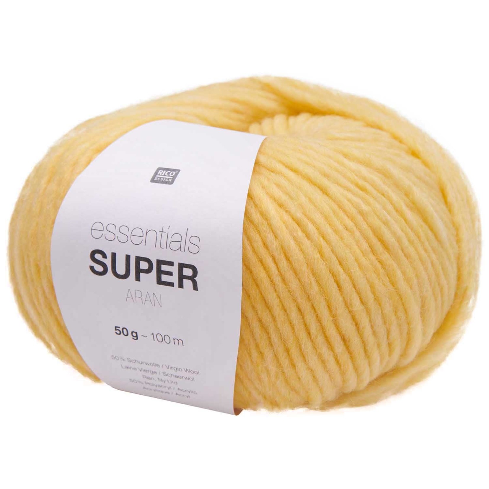 Rico Super Aran 2 Yellow