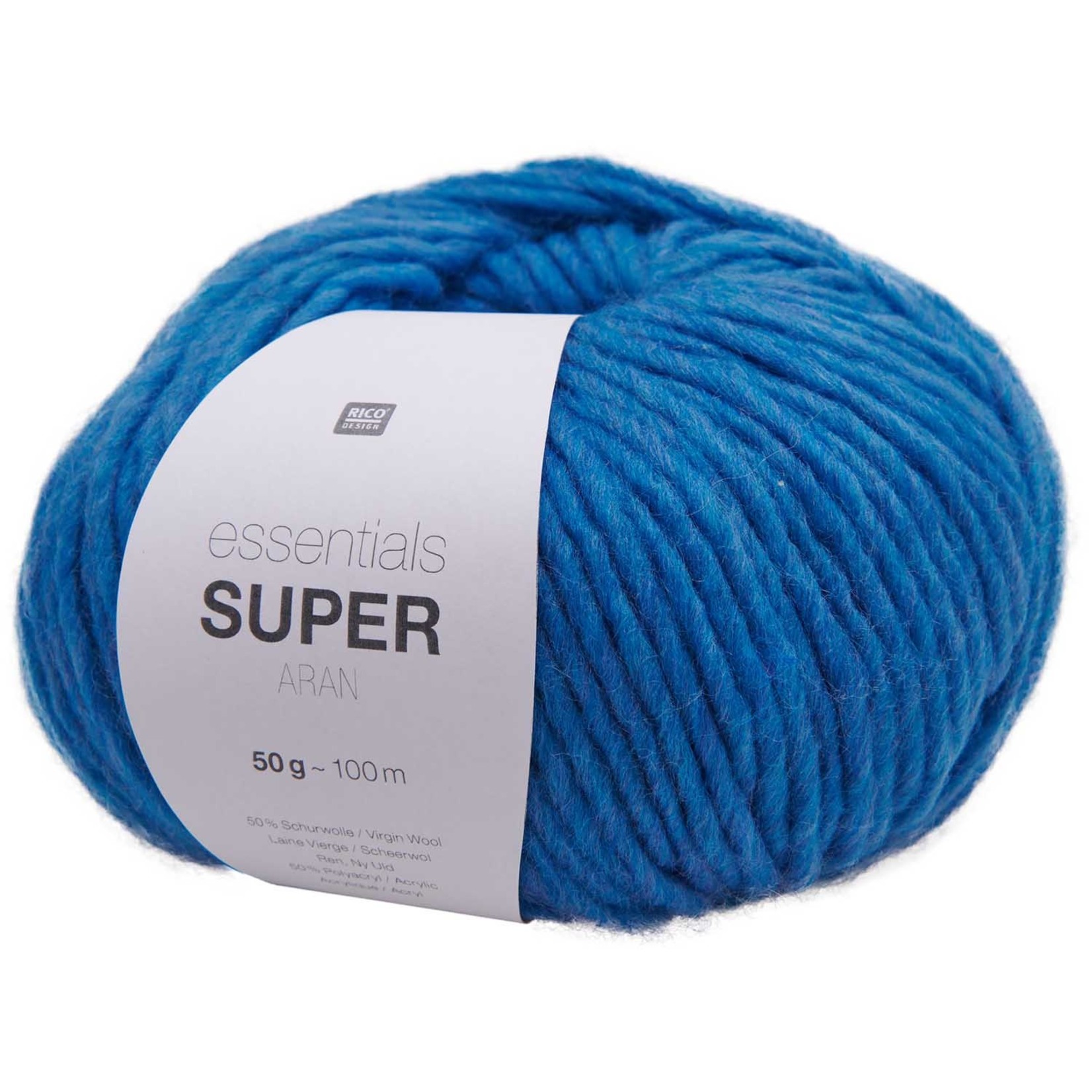 Rico Super Aran 11 Azure