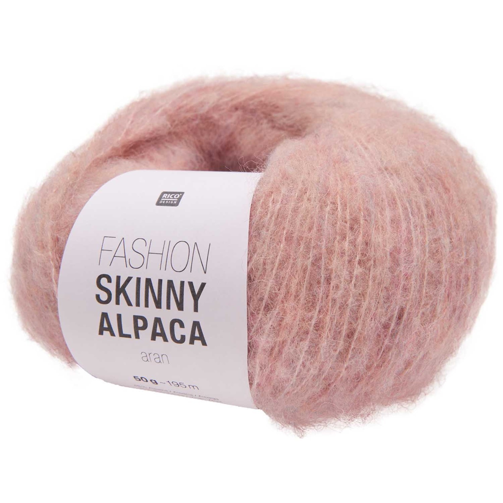 Rico Skinny Alpaca Aran 2 Pink