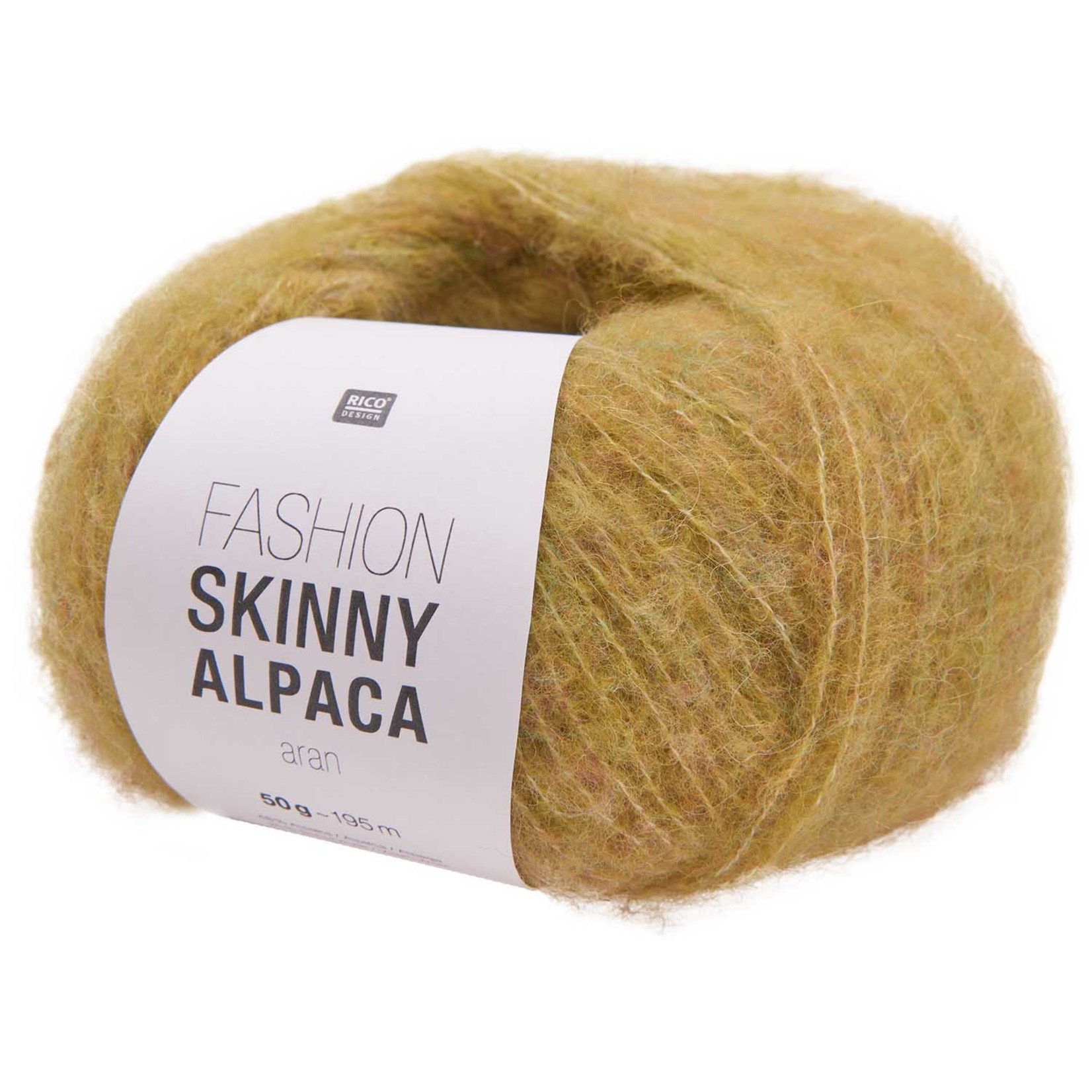 Rico Skinny Alpaca Aran 4 Yelow