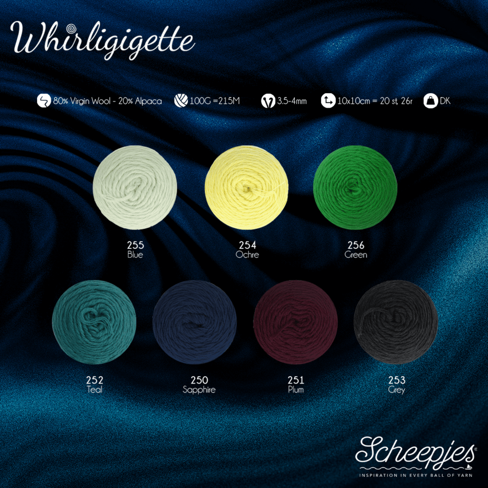 Scheepjes Whirligigette 254 Ochre