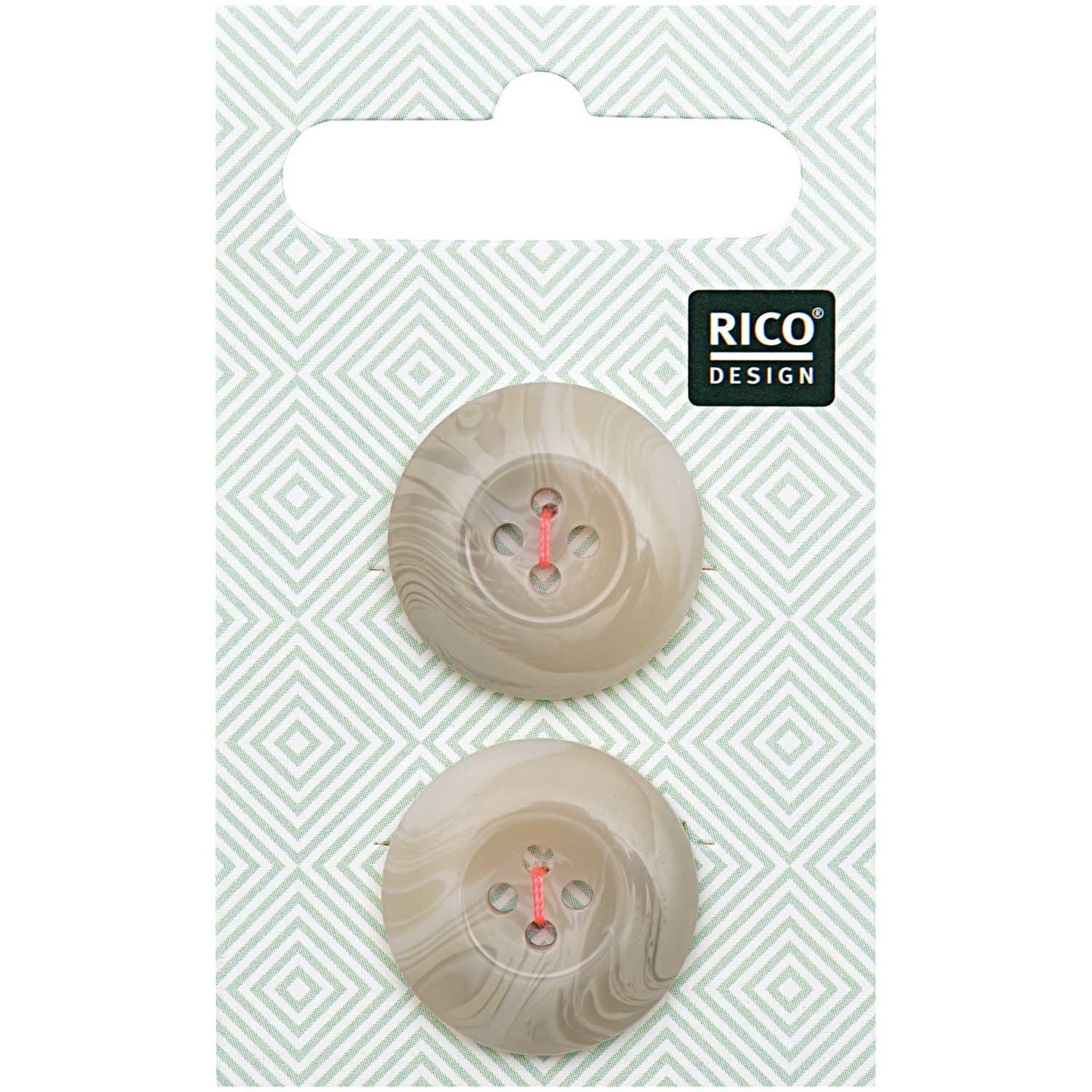 Rico Knopen Beige gemarmerd