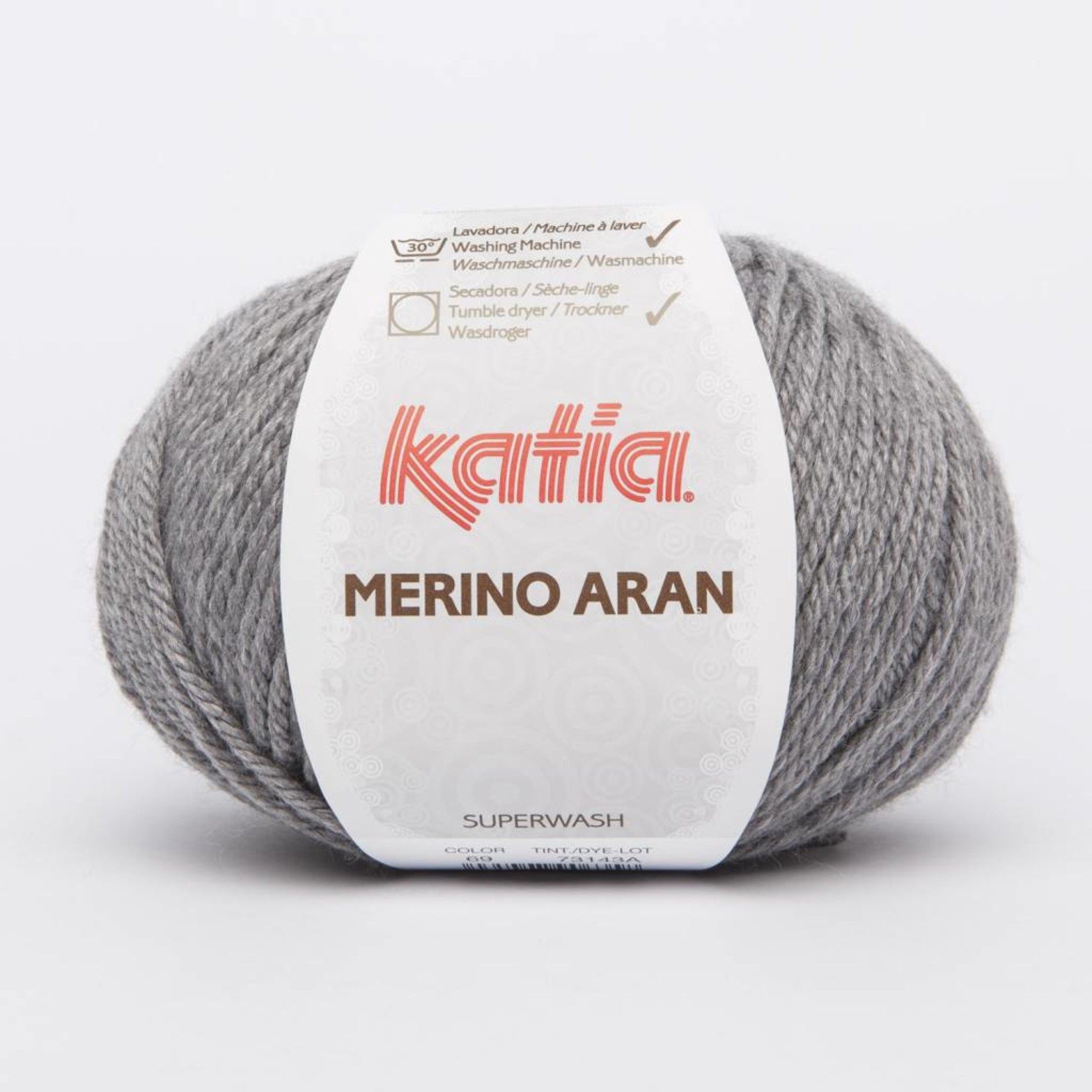 Katia Merino Aran 69 Grijs