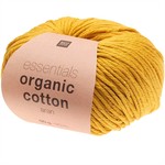 Rico Organic Cotton Aran 4 Mustard