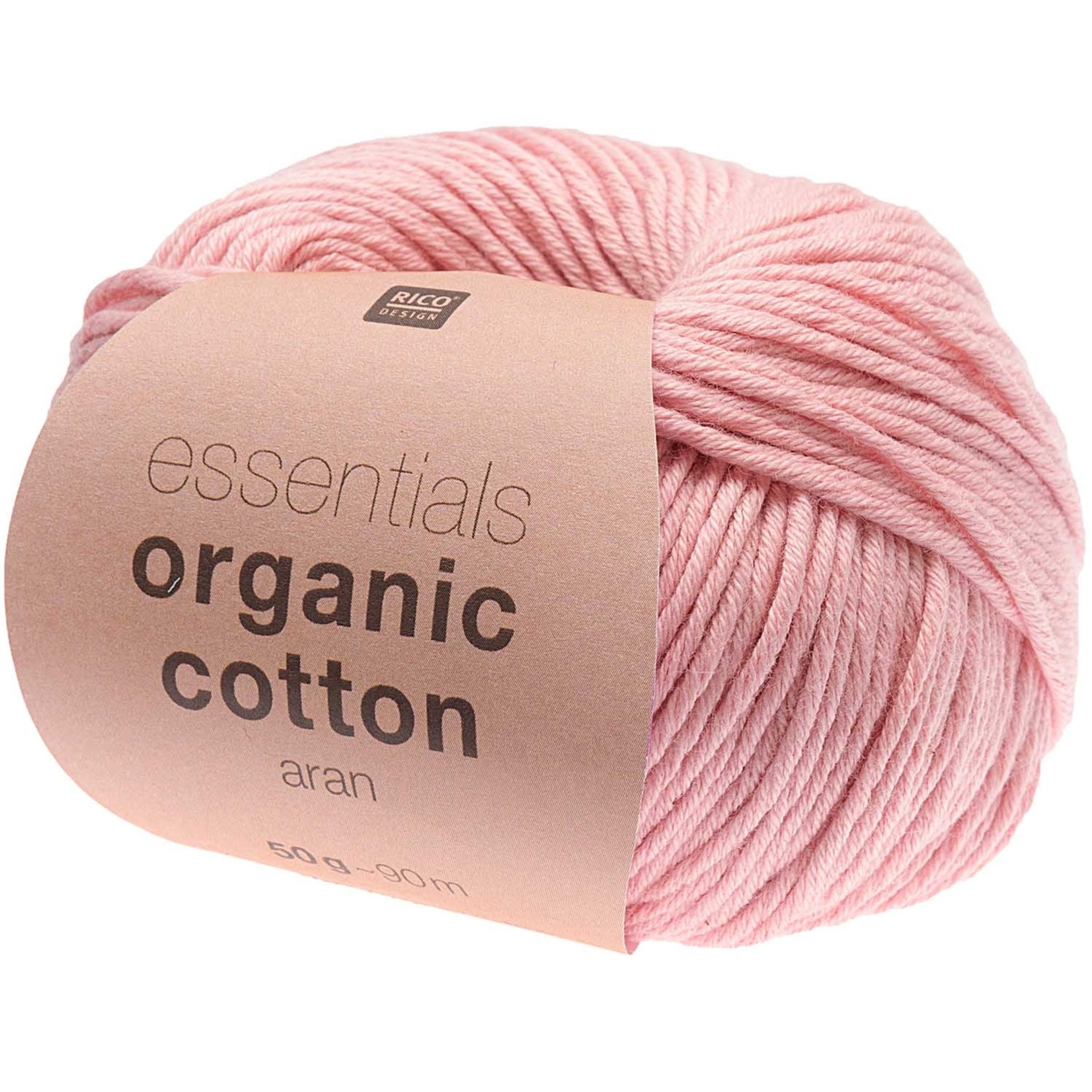 Rico Organic Cotton Aran 6 Pink