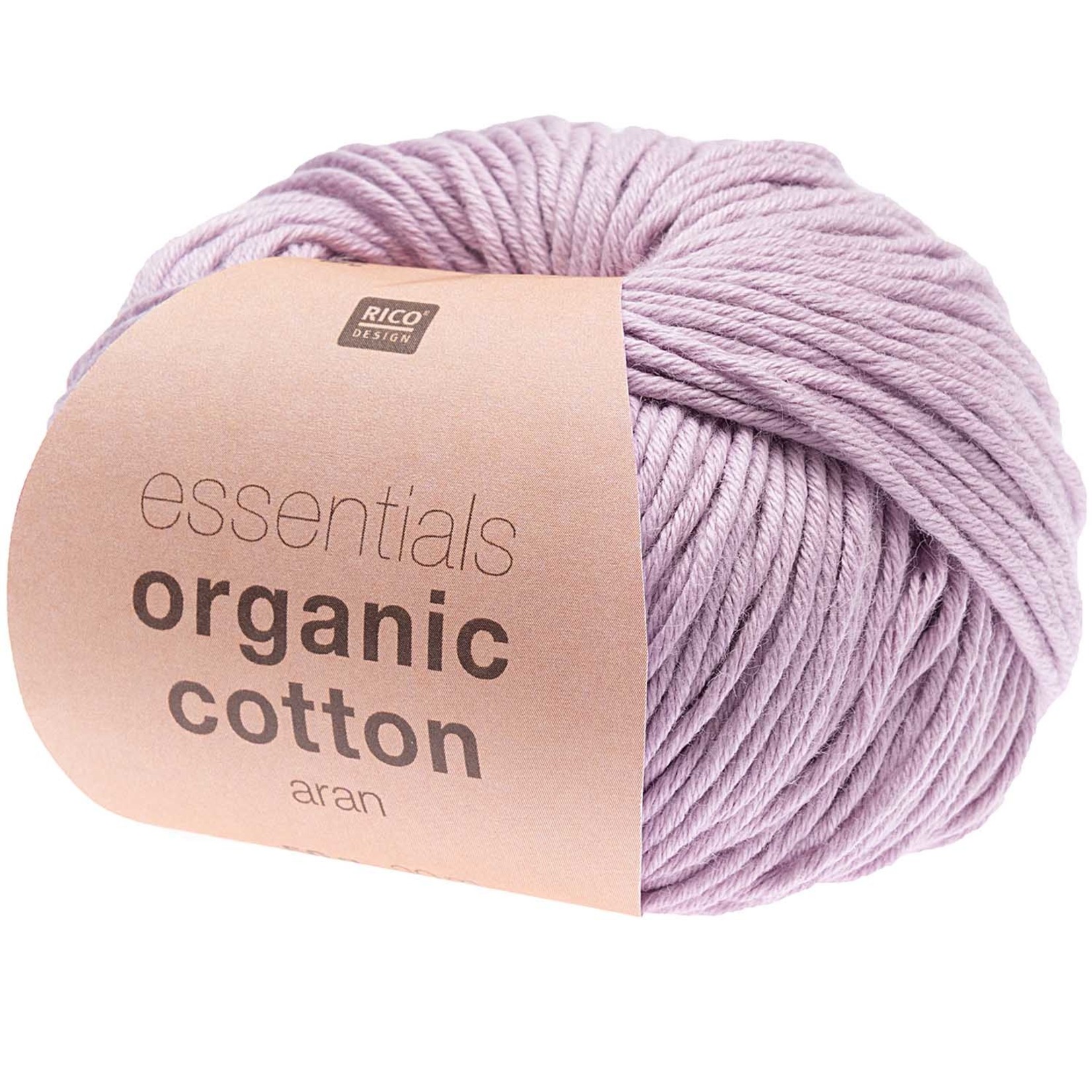 Rico Organic Cotton Aran 8 Lilac