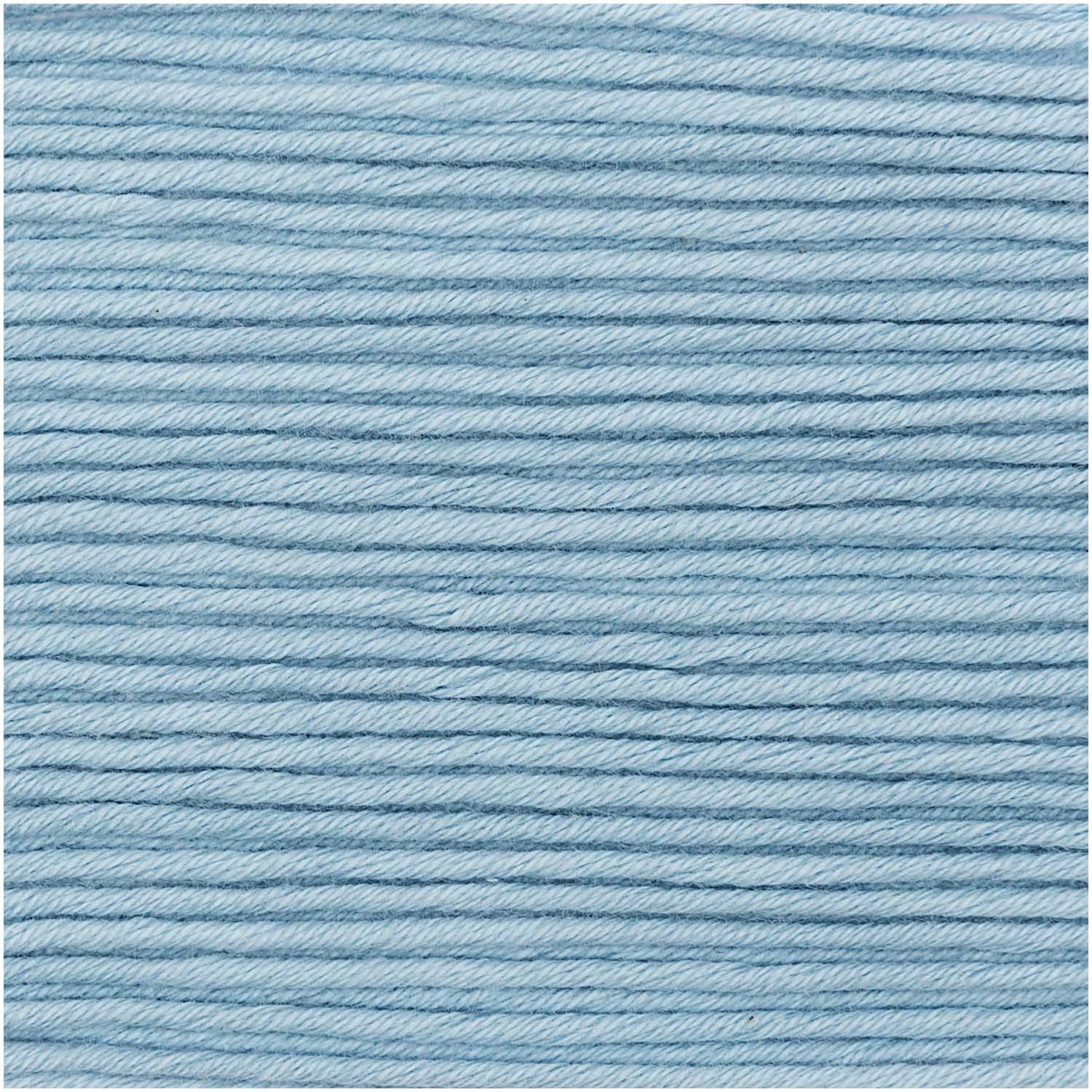 Rico Organic Cotton Aran 12 Blue