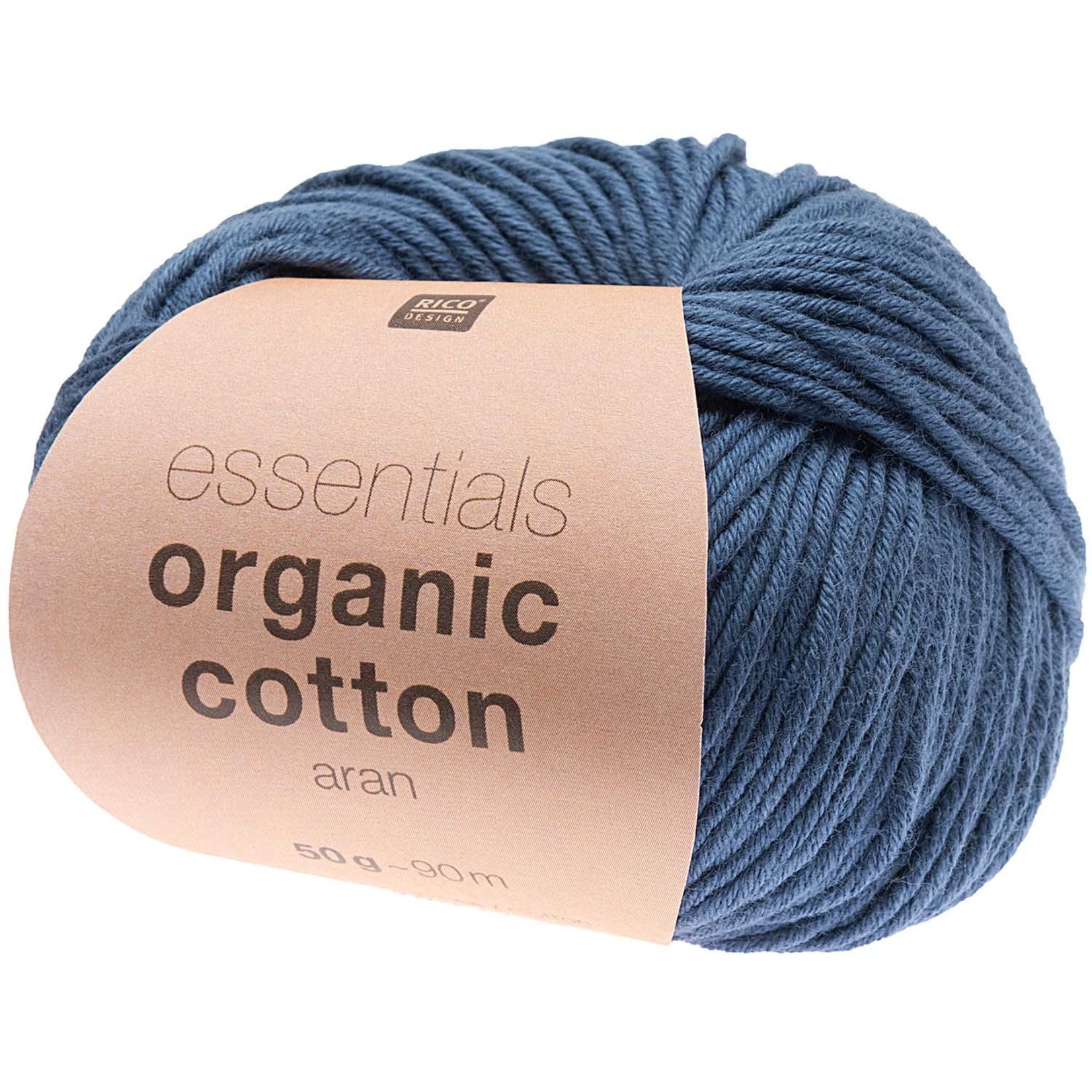 Rico Organic Cotton Aran 13 Navy