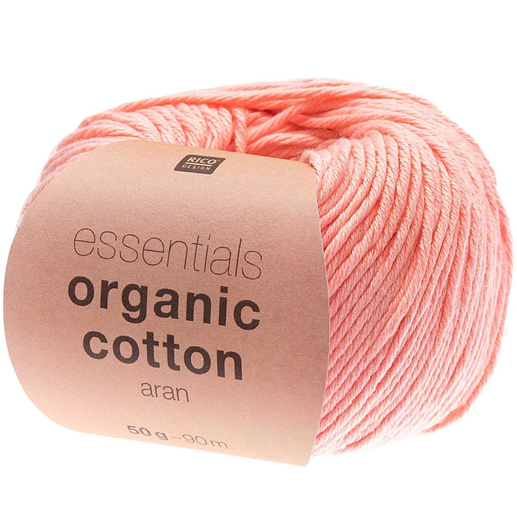 Rico Organic Cotton Aran 17 Salmon