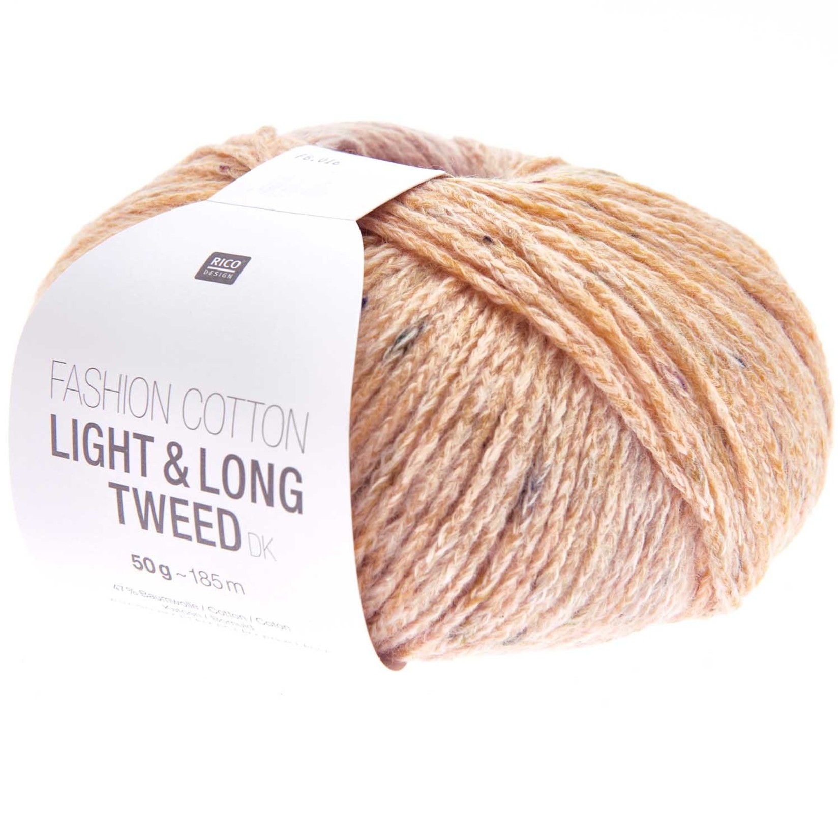 Rico Cotton Light & Long Tweed 16 Peach