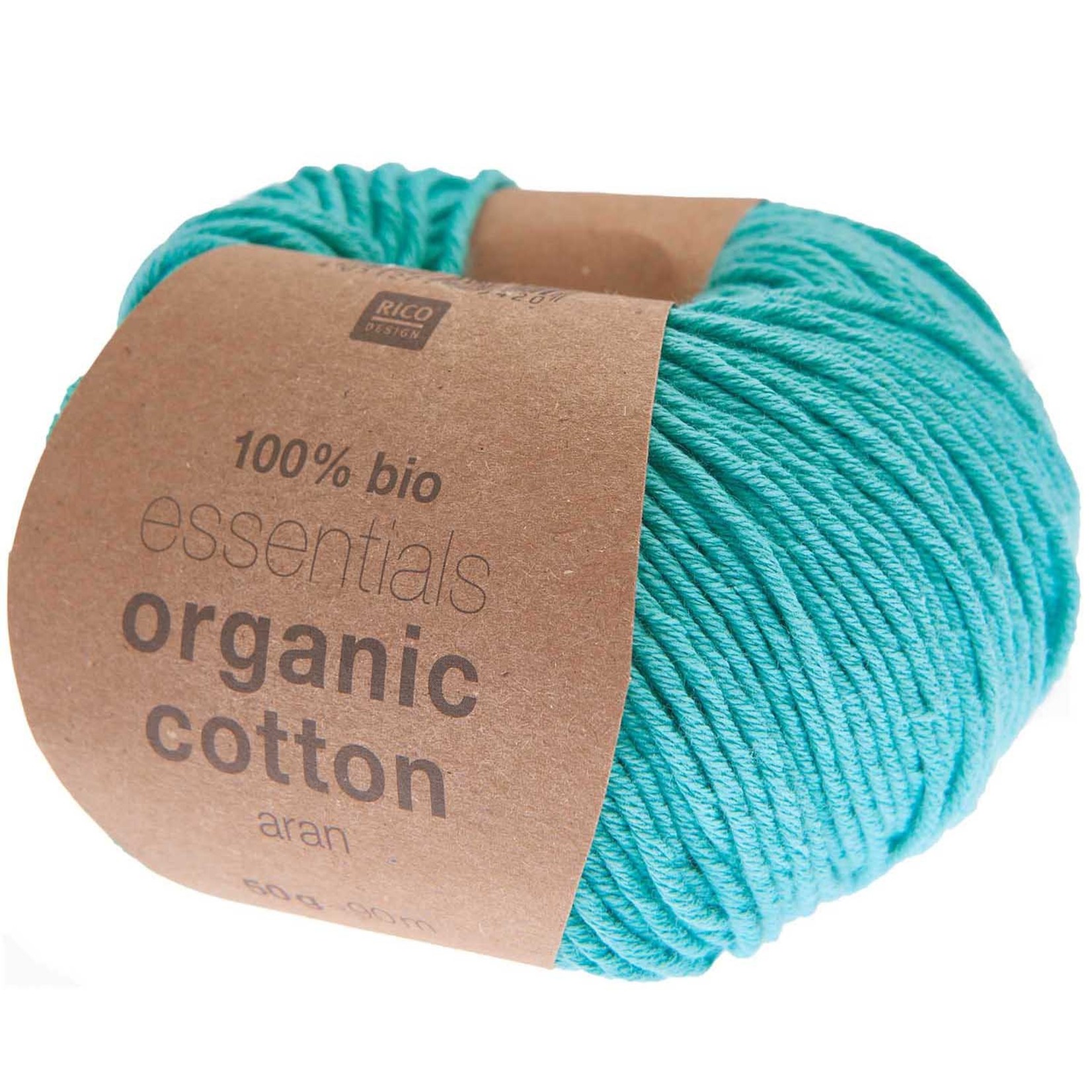 Rico Organic Cotton Aran 22 Turquoise