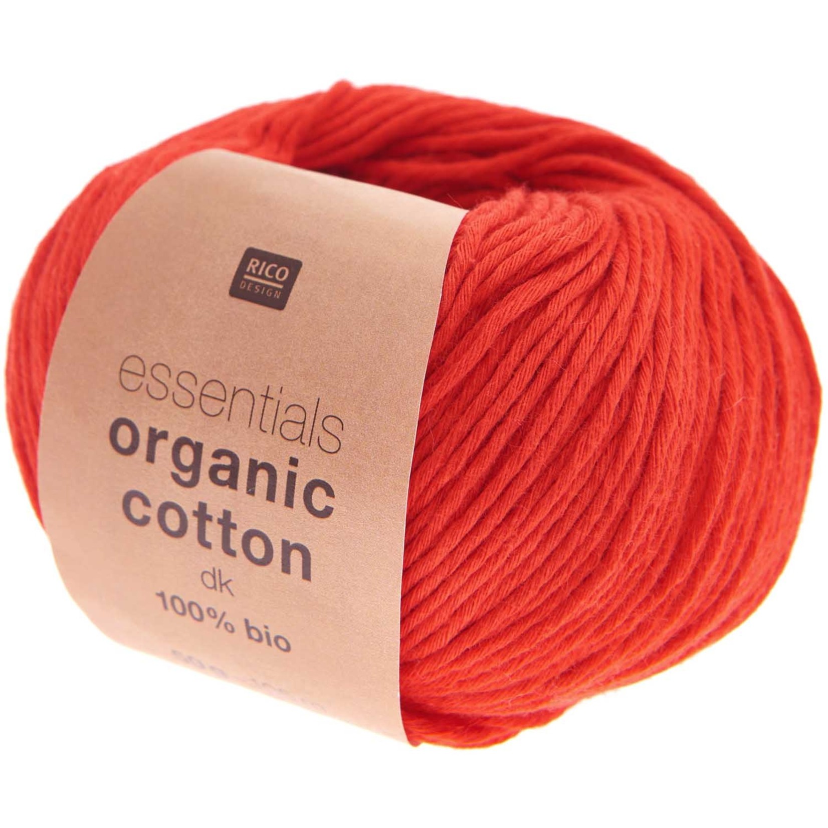 Rico Organic Cotton dk 8 Red