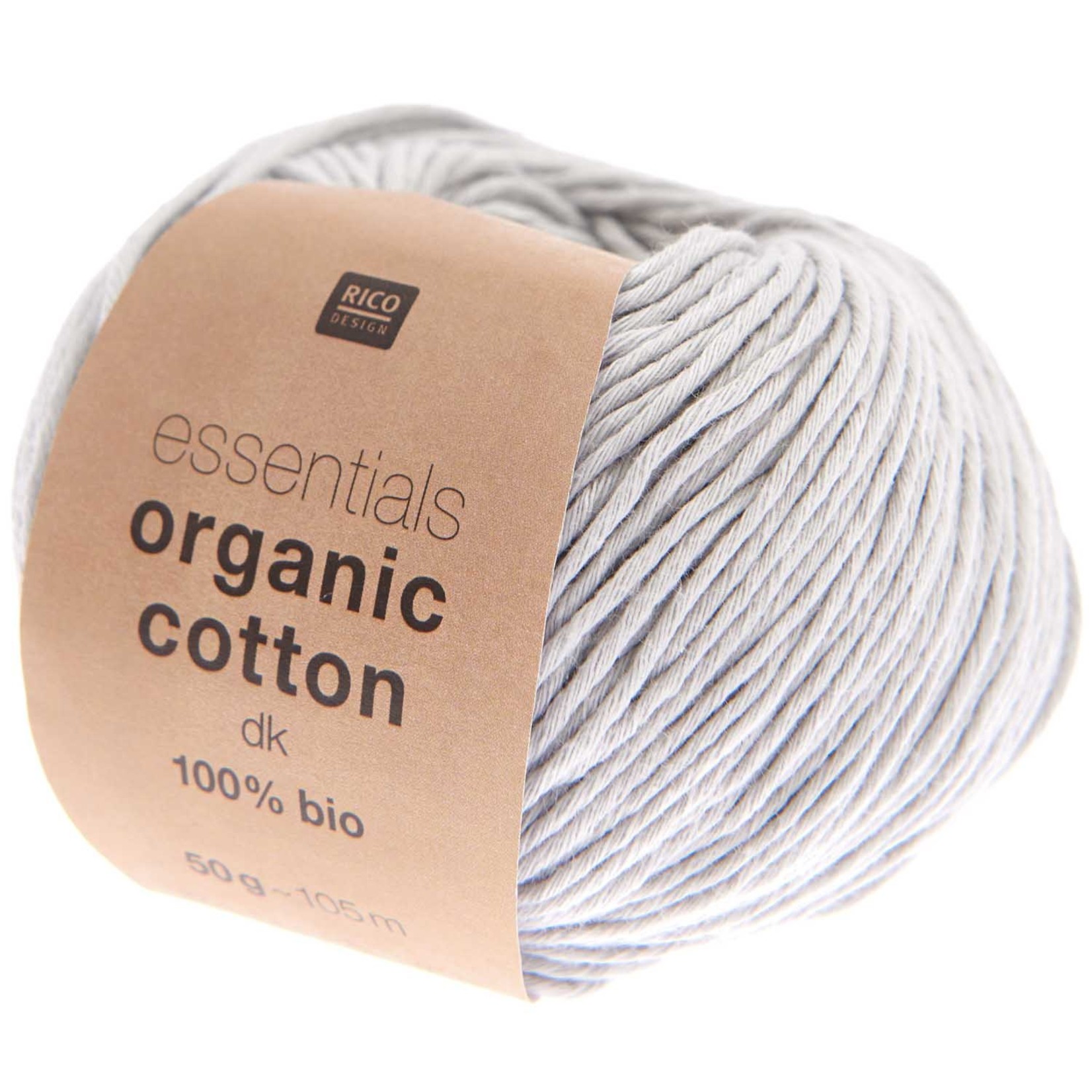 Rico Organic Cotton dk 18 Zilvergrijs