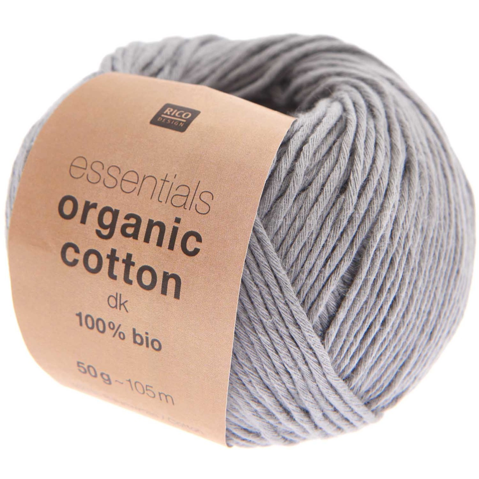Rico Organic Cotton dk 19 Grey