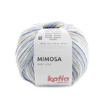 Katia Mimosa 307 Blauw-Beige-Wit