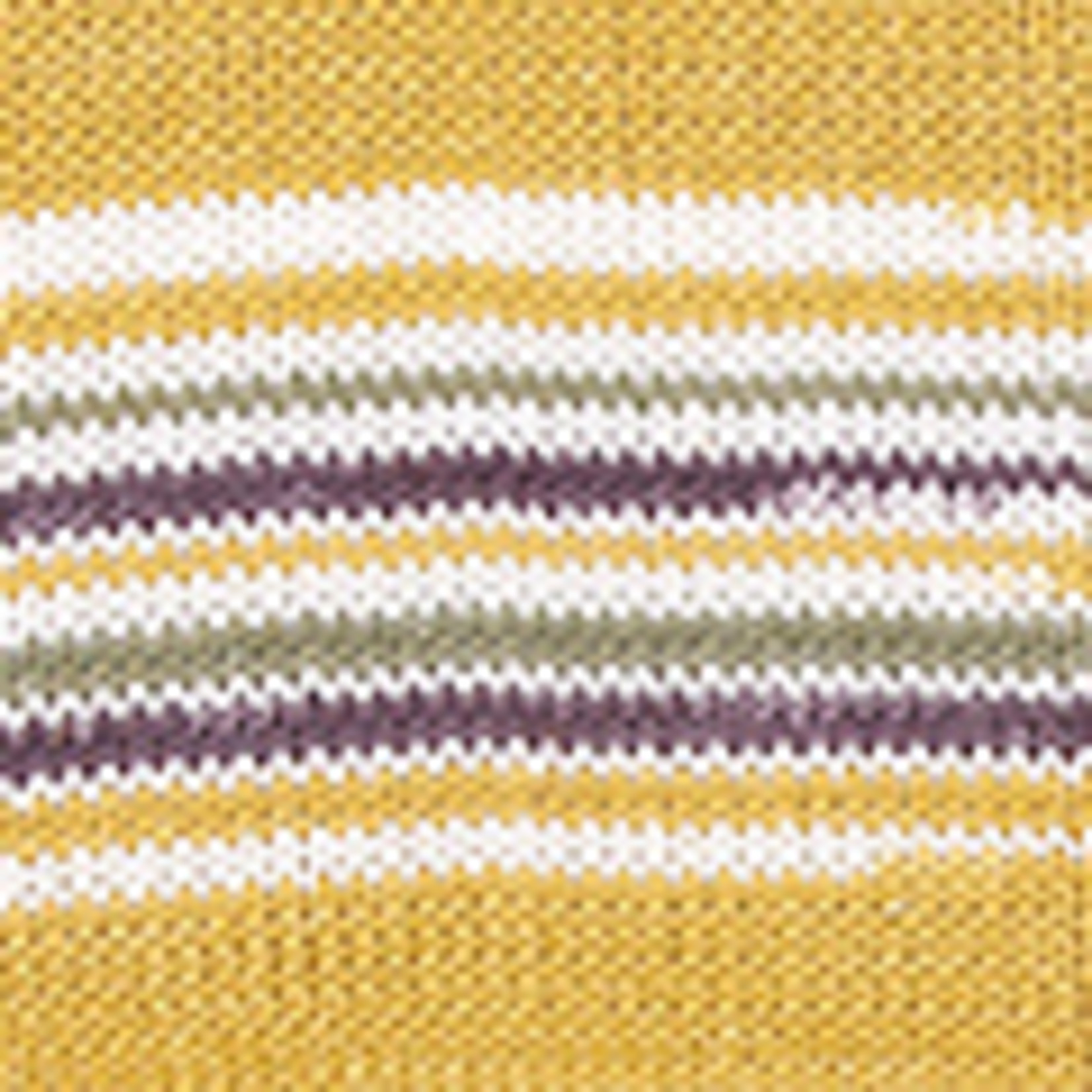 Katia Fair Cotton Mariner 204 Okergeel-Kaki-Donkerlila-Wit