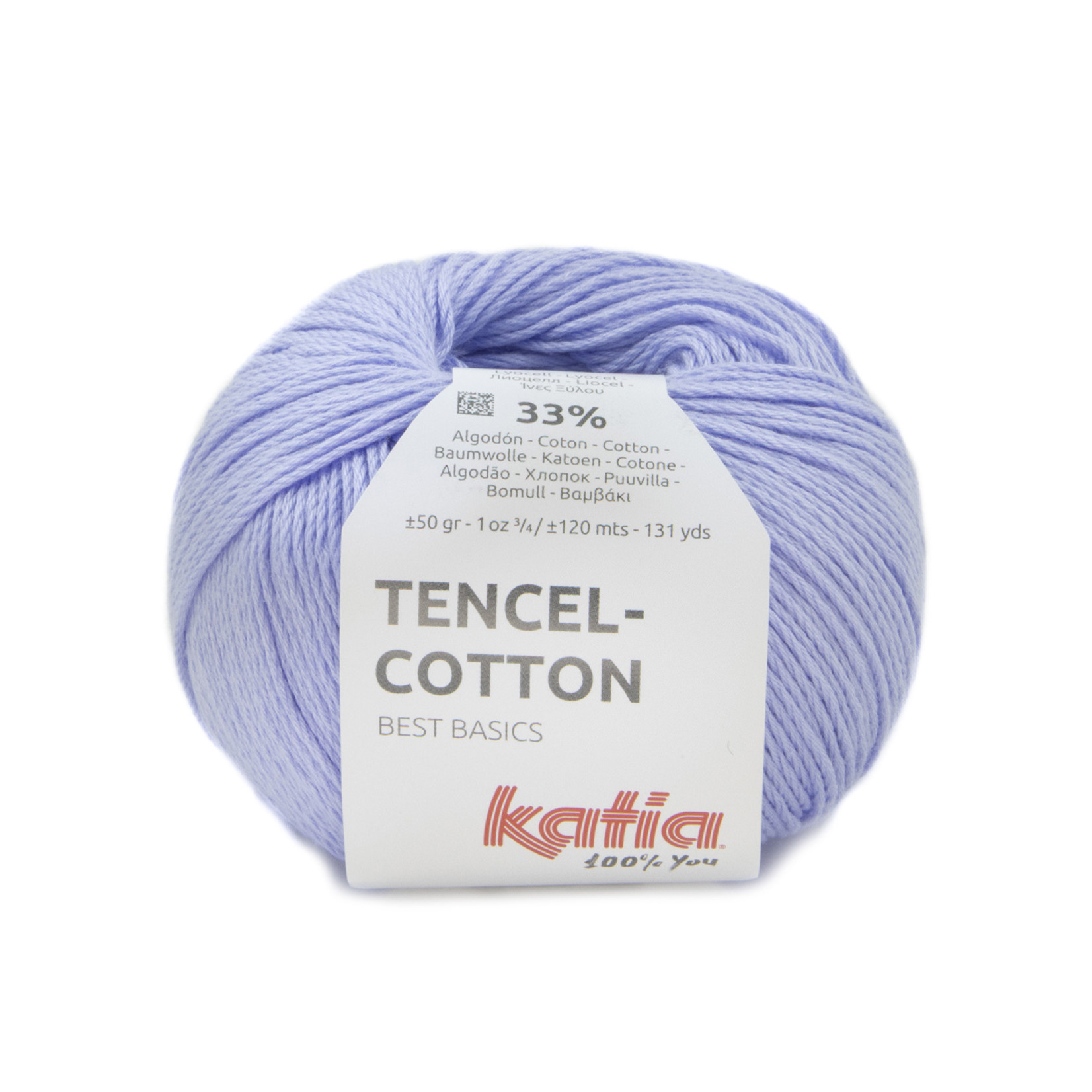 Katia Tencel Cotton 34 Zeer Lichtlila