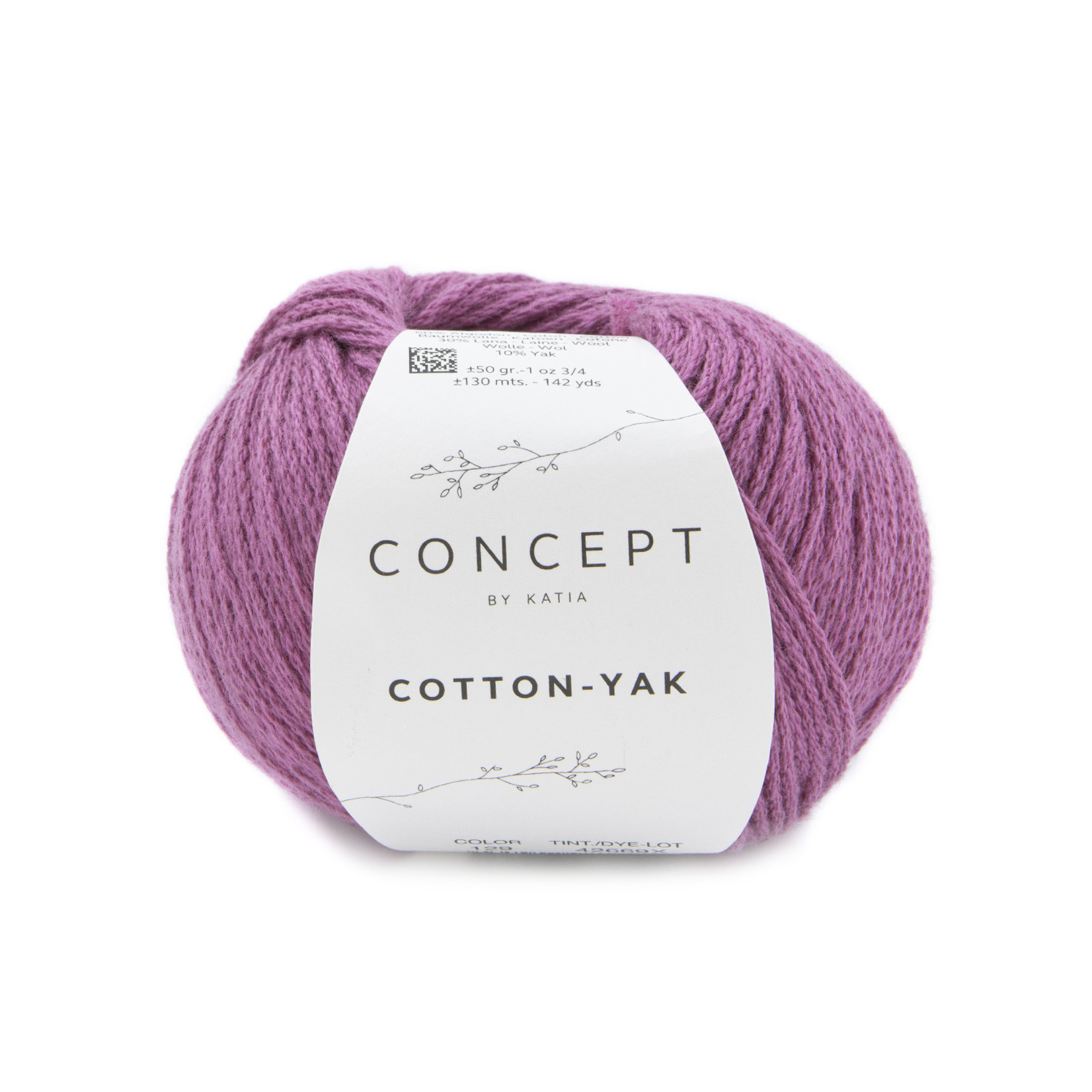 Katia Cotton Yak 129 Paars