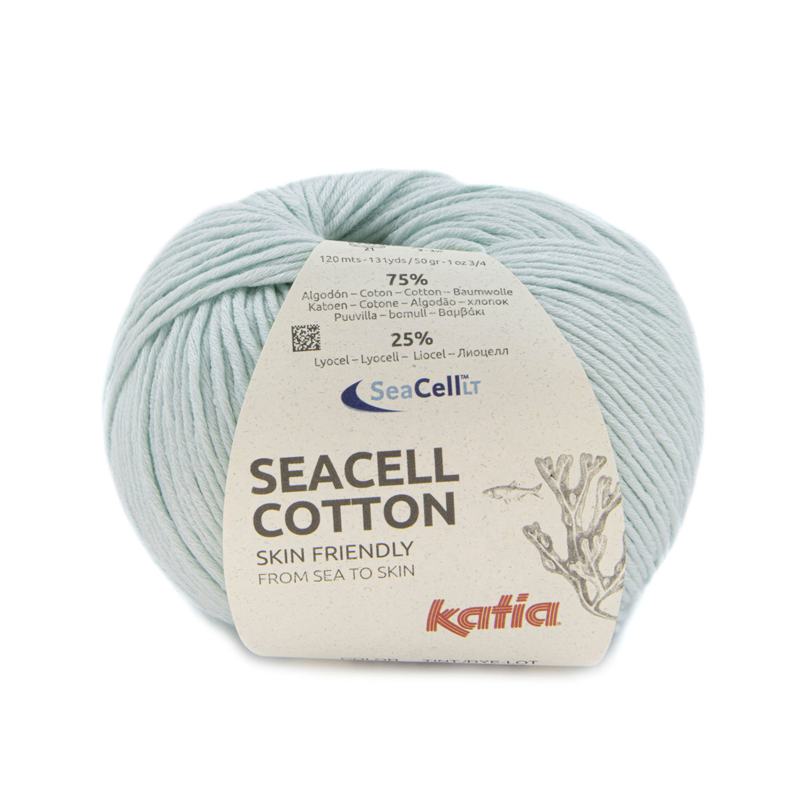 Katia Seacell Cotton 117 Pastelblauw