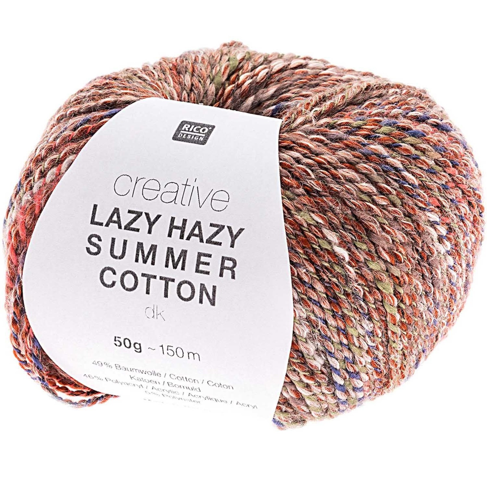 Rico Lazy Hazy Summer Cotton 005 Bordeaux