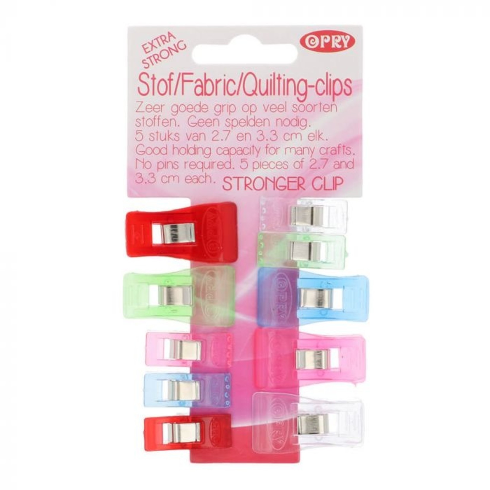 Scheepjes Stofklemmen-quilting clips strong