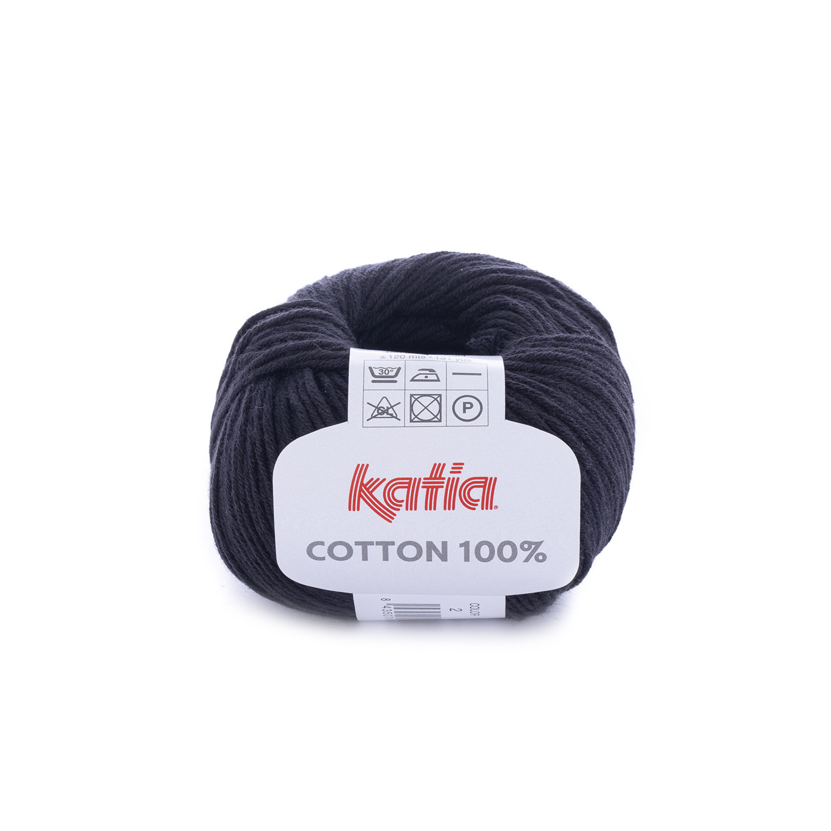 Katia Cotton 100% 2 Zwart