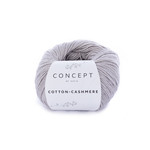 Katia Cotton Cashmere 56 Lichtgrijs