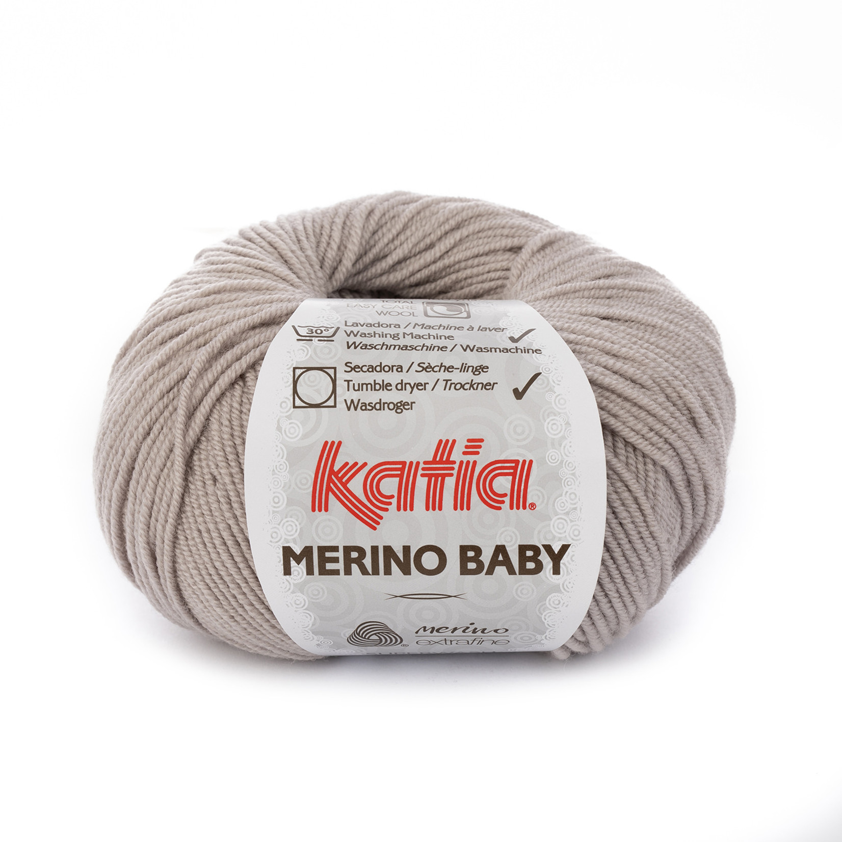 Katia Merino Baby 82 Steengrijs