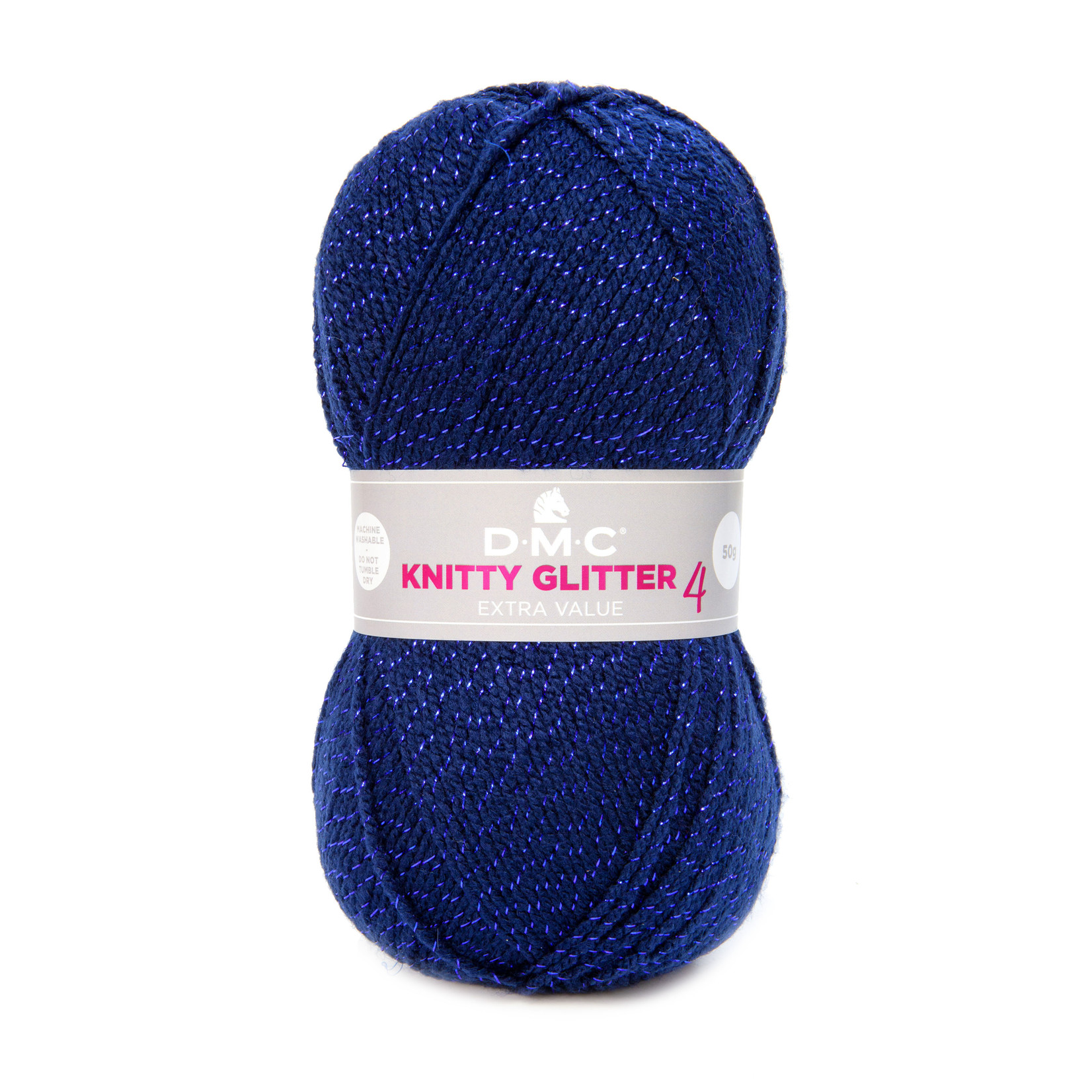 DMC Knitty 4 Glitter 231 Donkerblauw