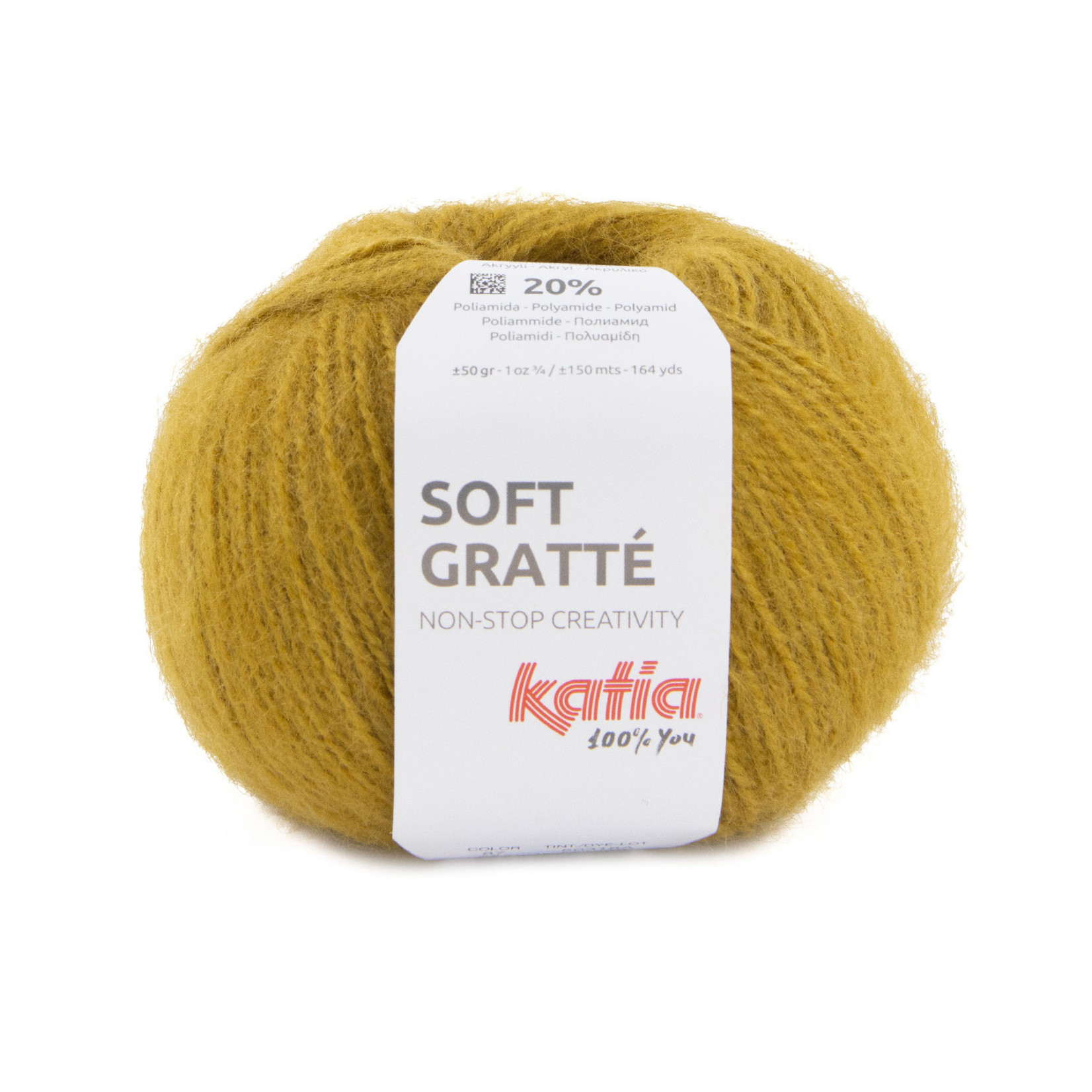 Katia Soft Gratté 87 Mosterdgeel