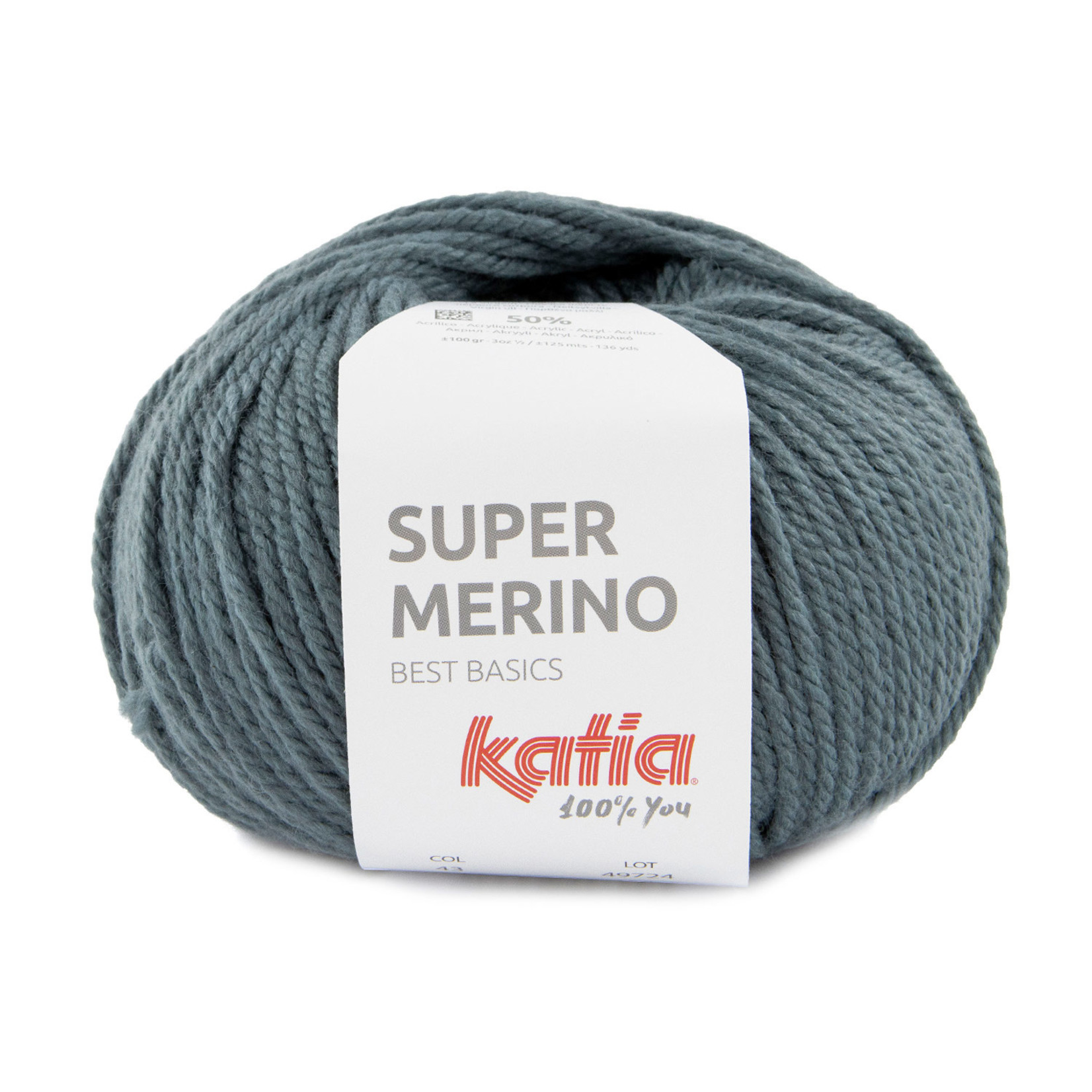 Katia Super Merino 43 Mintturquoise