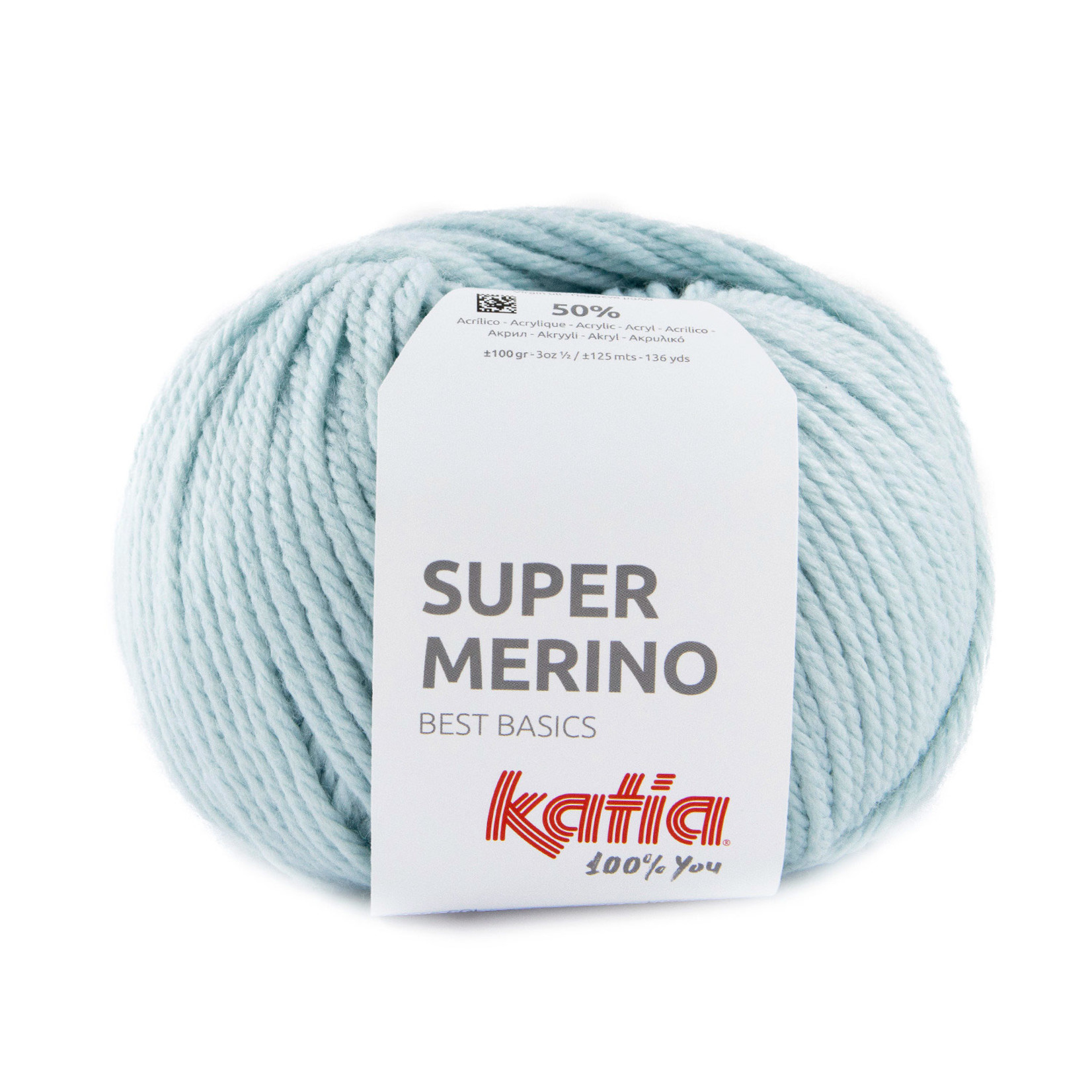 Katia Super Merino 44 Lichtblauw